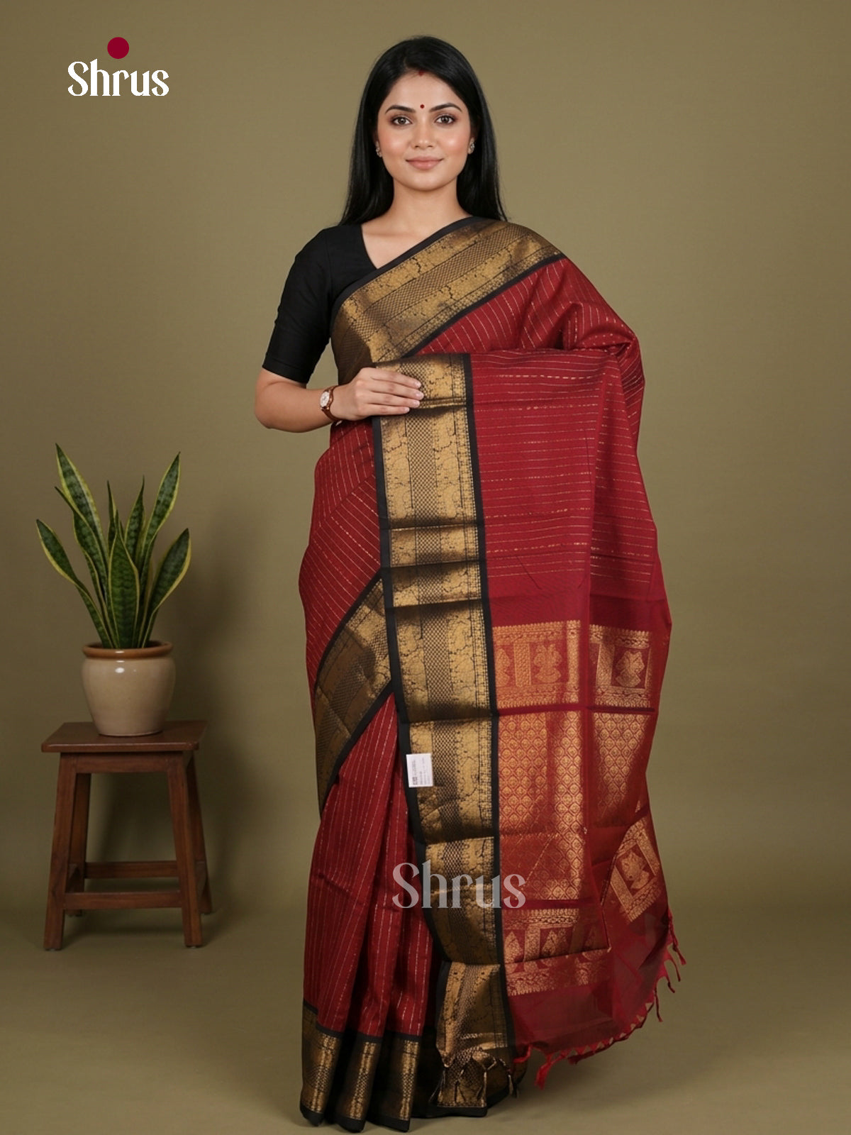 Chettinad Cotton Saree - EES27178