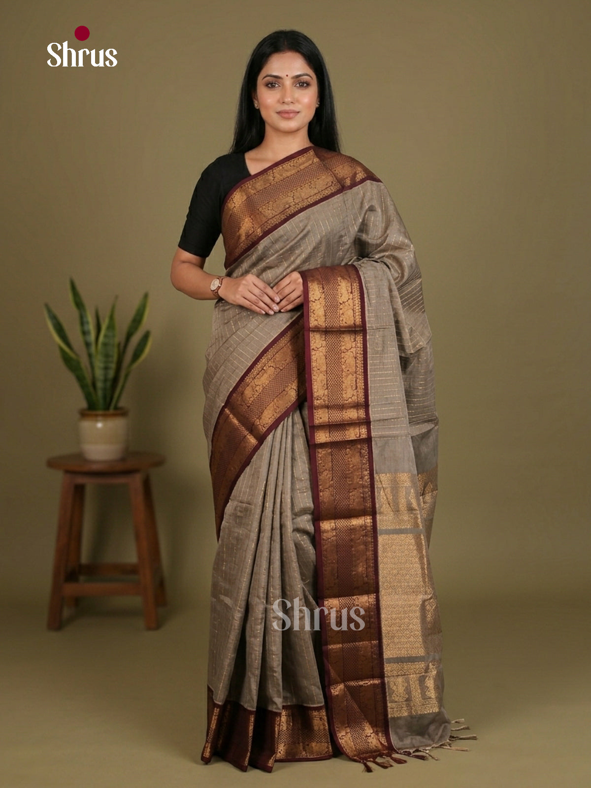 Chettinad Cotton Saree - EES27180