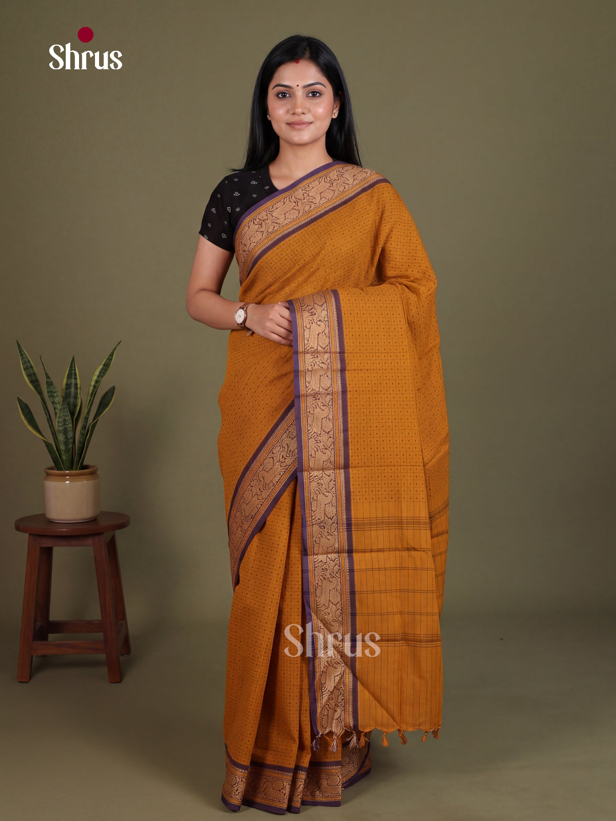 Chettinad Cotton Saree - EES27182