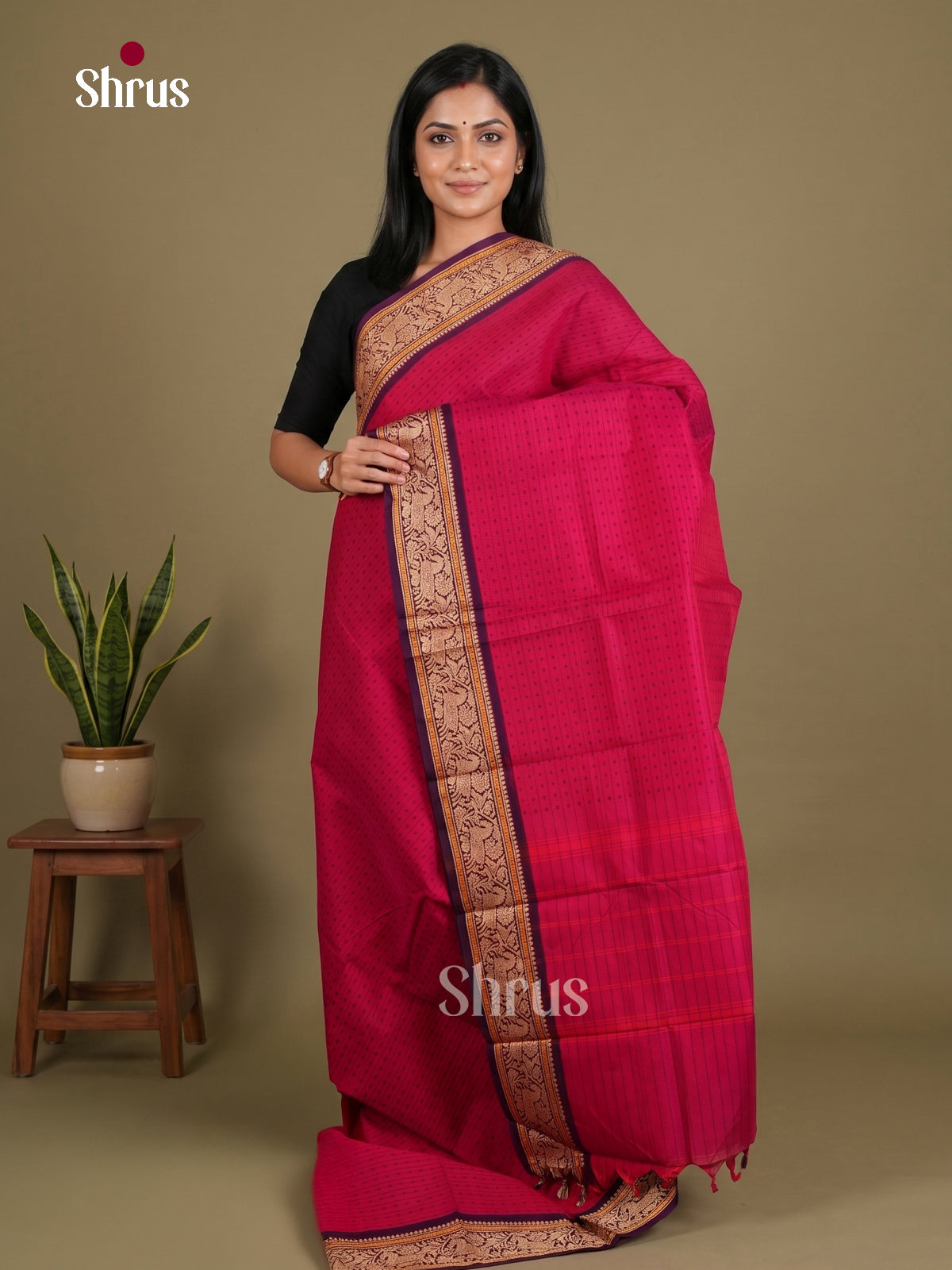 Chettinad Cotton Saree - EES27189