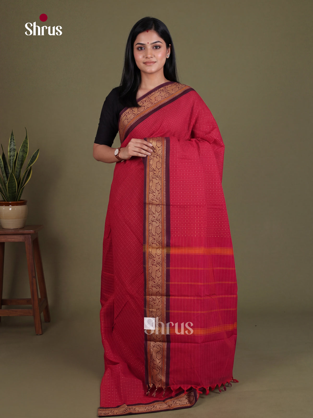 Chettinad Cotton Saree - EES27192