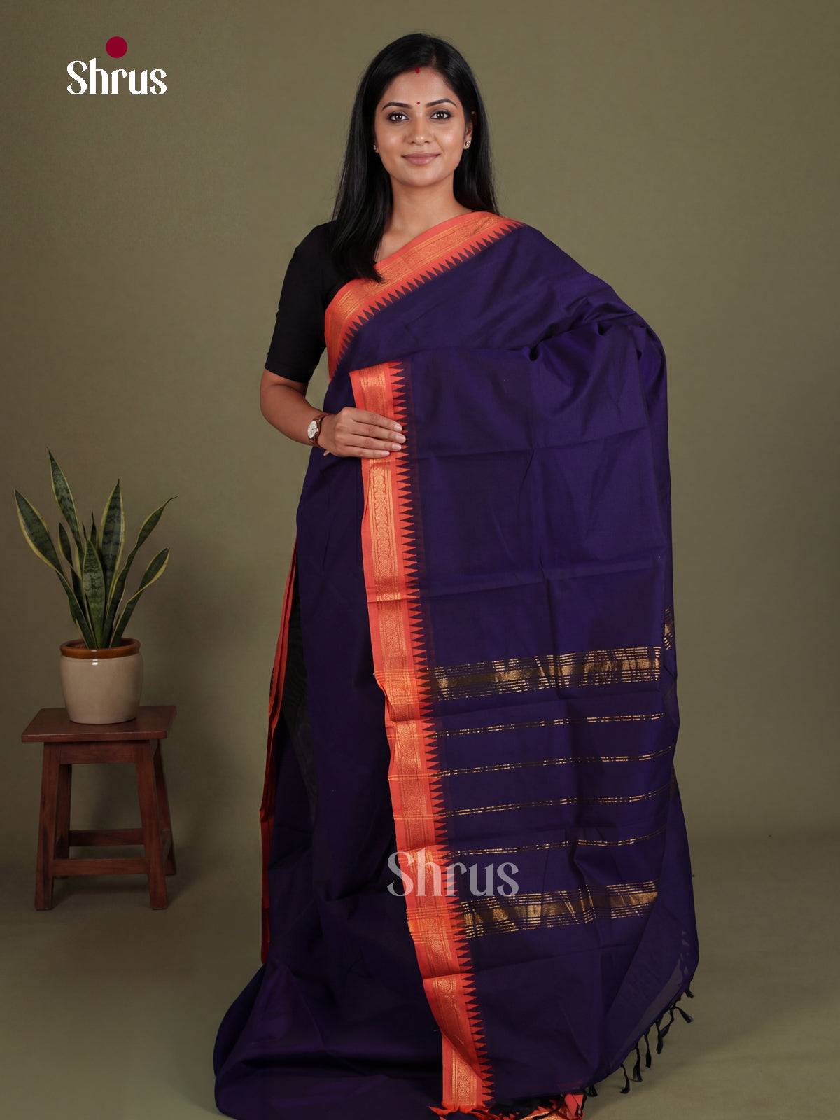 Chettinad Cotton Saree - EES27233