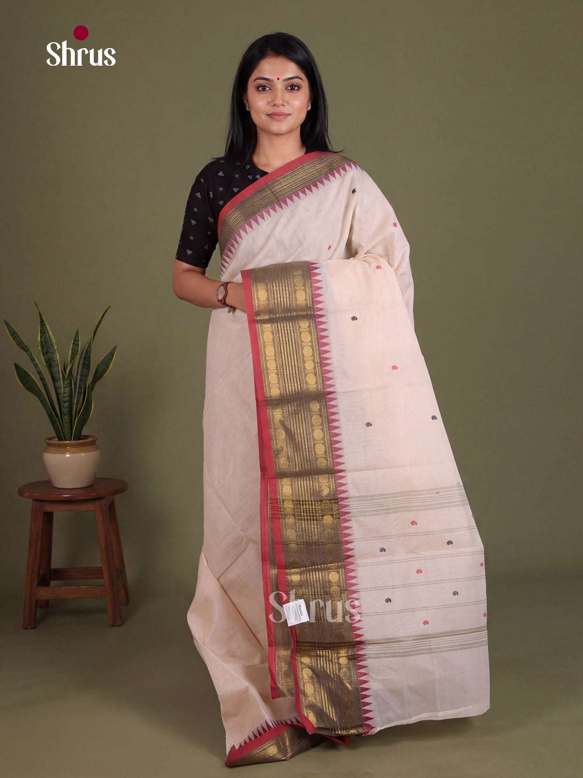 Chettinad Cotton Saree - EES27247