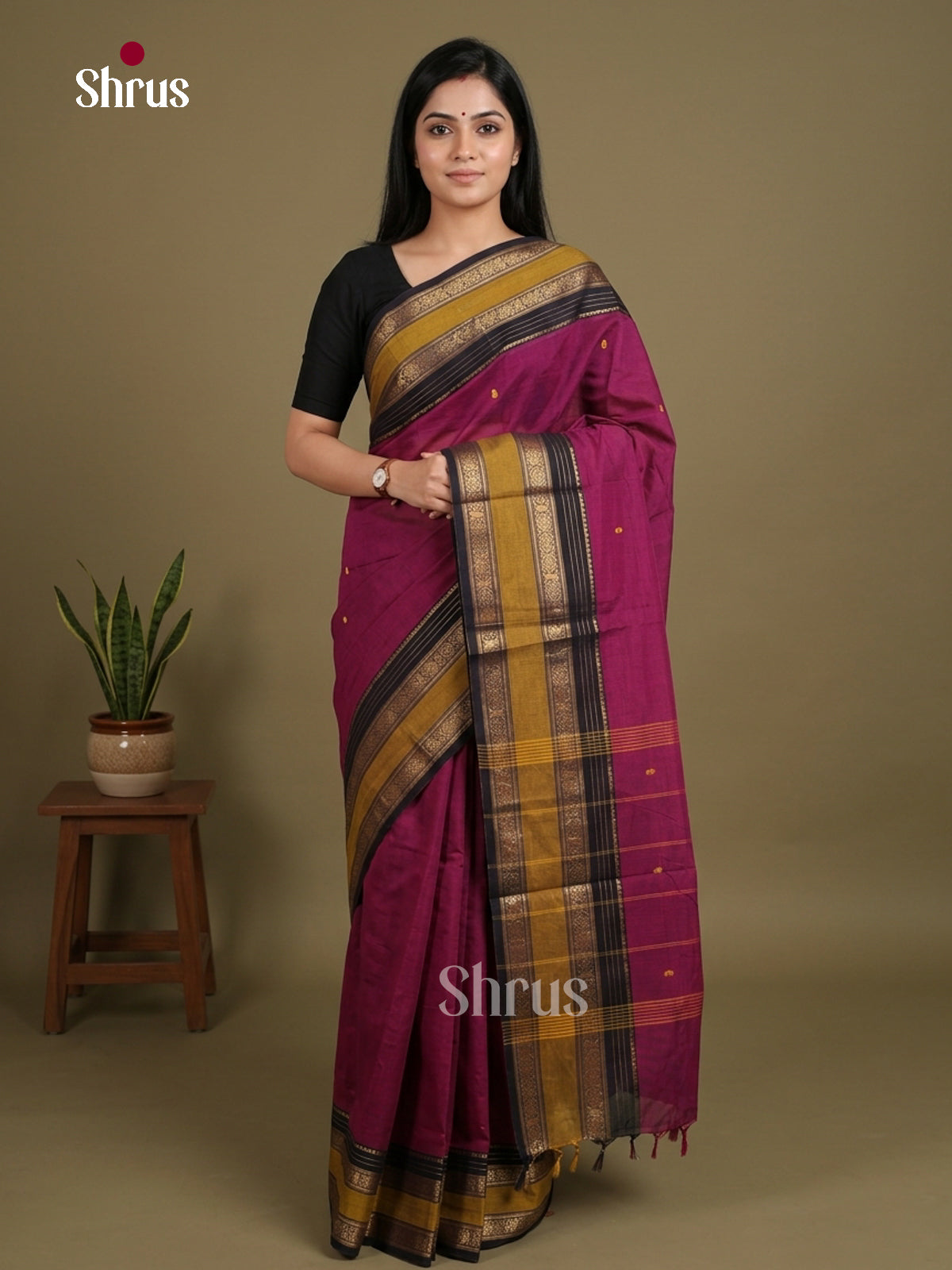 Chettinad Cotton Saree - EES27257