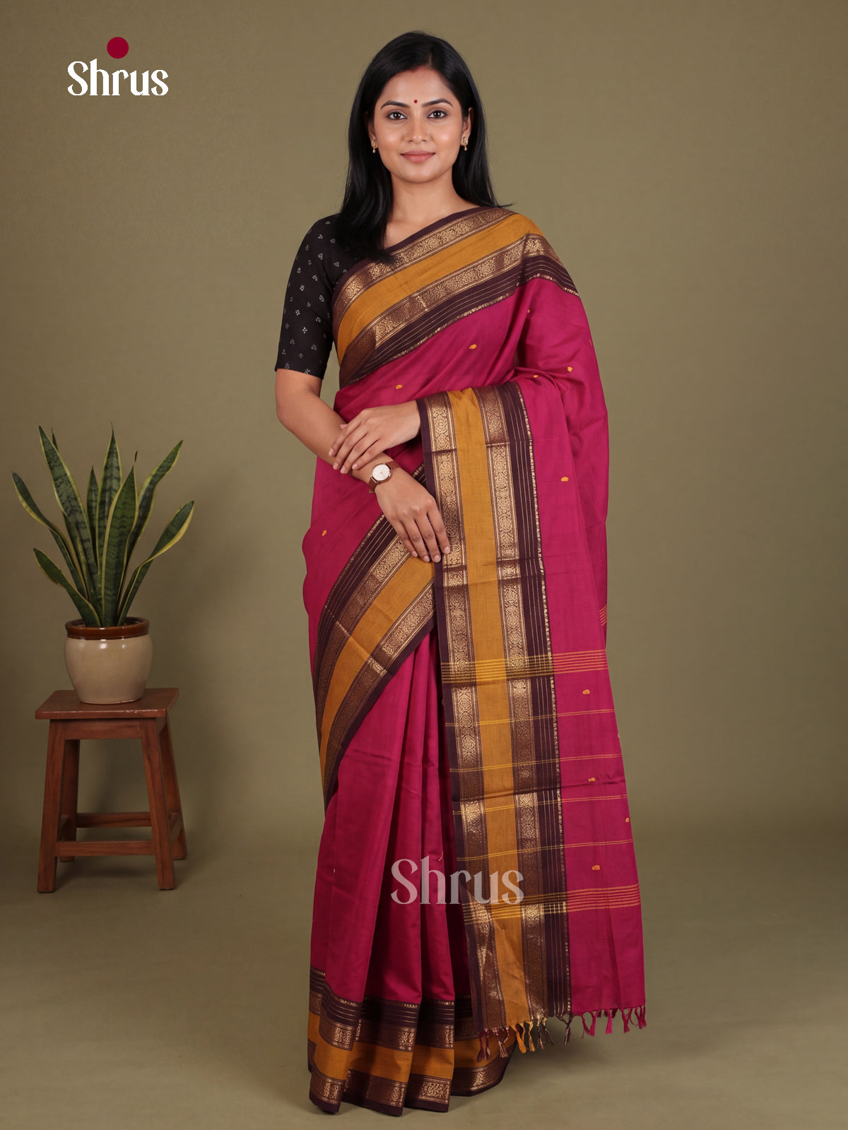 Chettinad Cotton Saree - EES27259