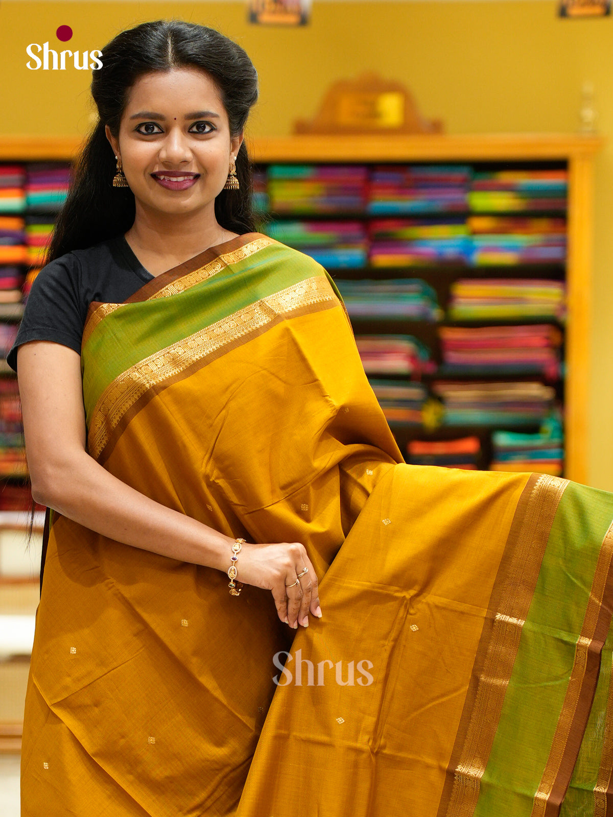 Chettinad Cotton Saree - EES27262 - Shop on Shrus.com