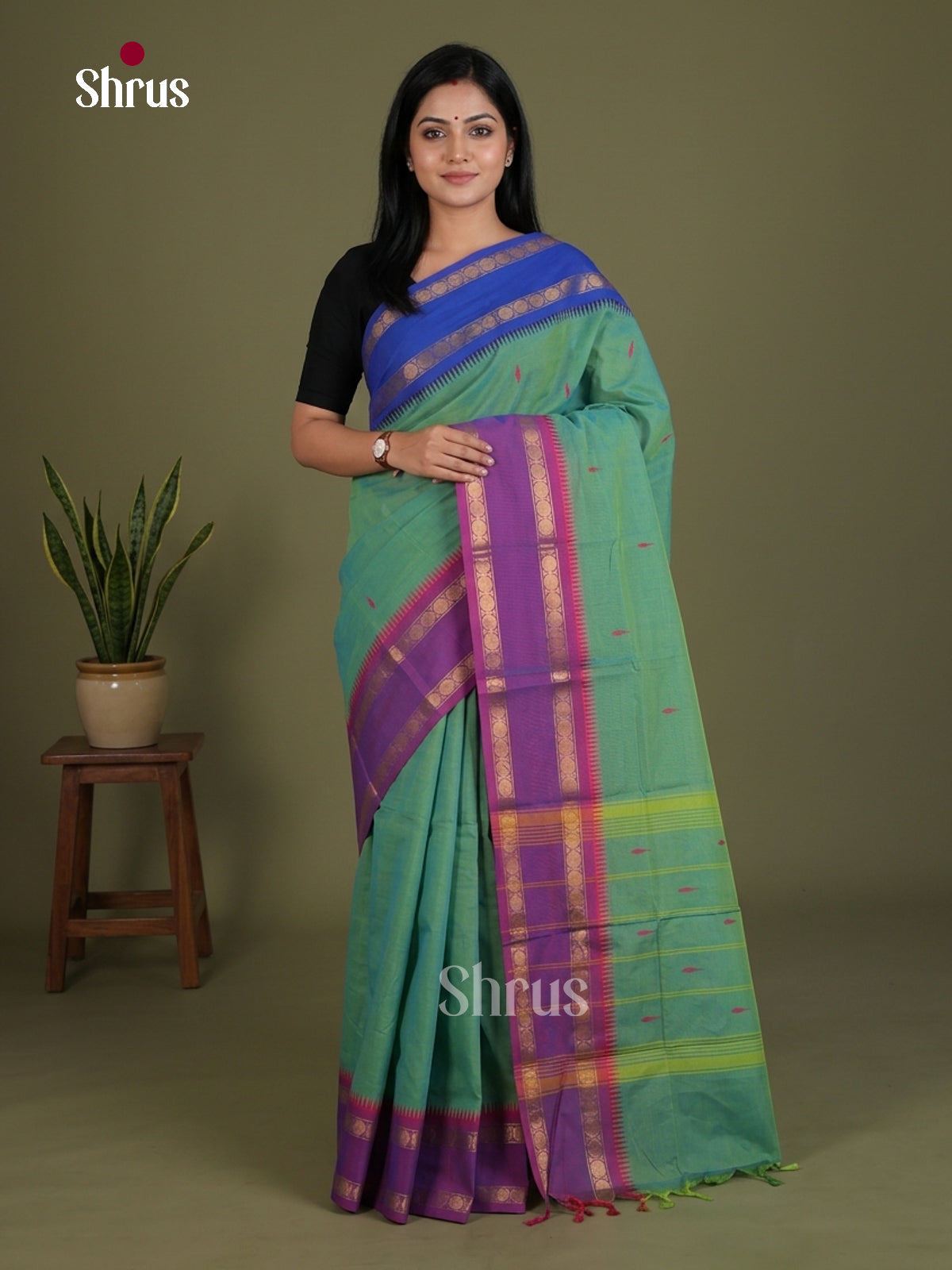 Chettinad Cotton Saree - EES28002