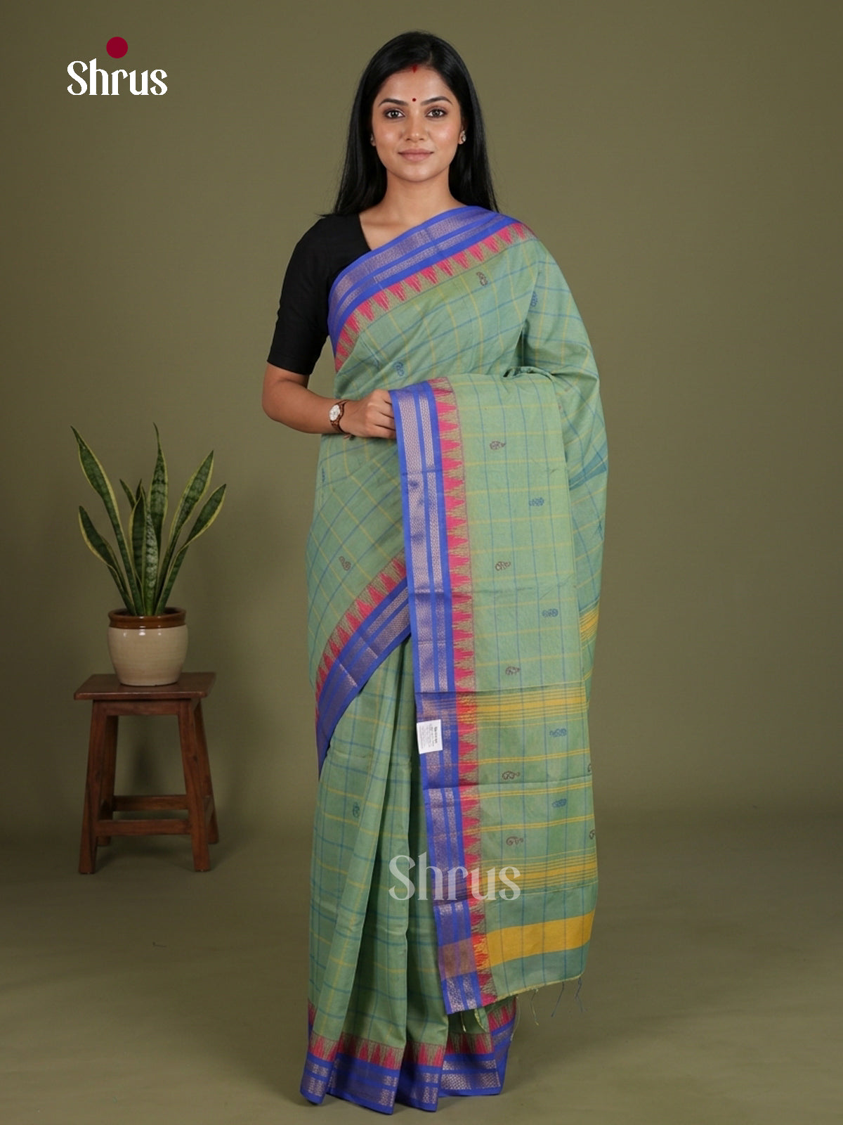 Chettinad Mix Cotton Saree - EES28119