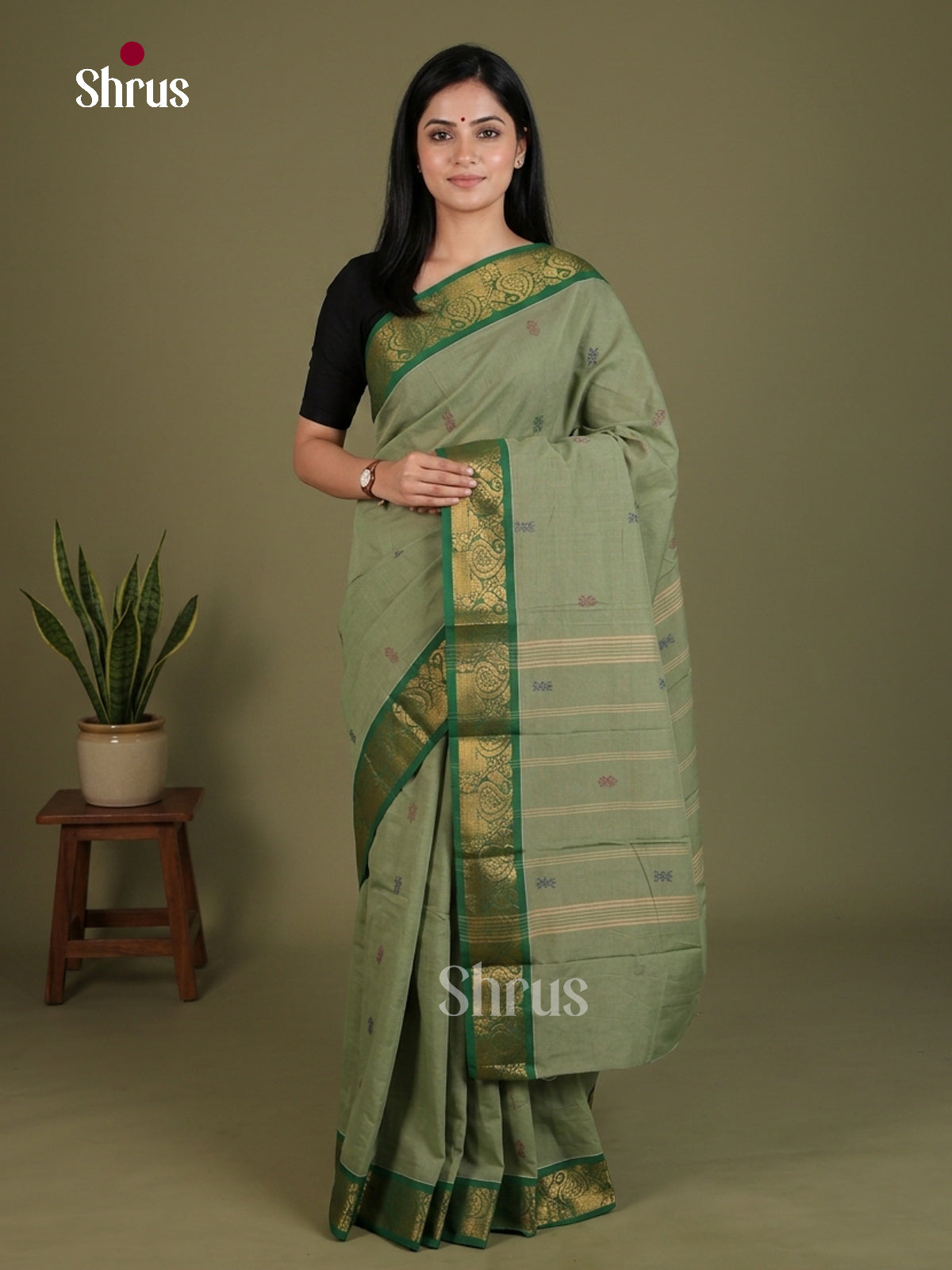 Chettinad Mix Cotton Saree - EES28129