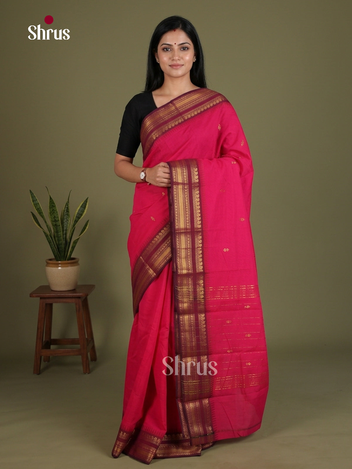 Chettinad Cotton Saree - EES28133