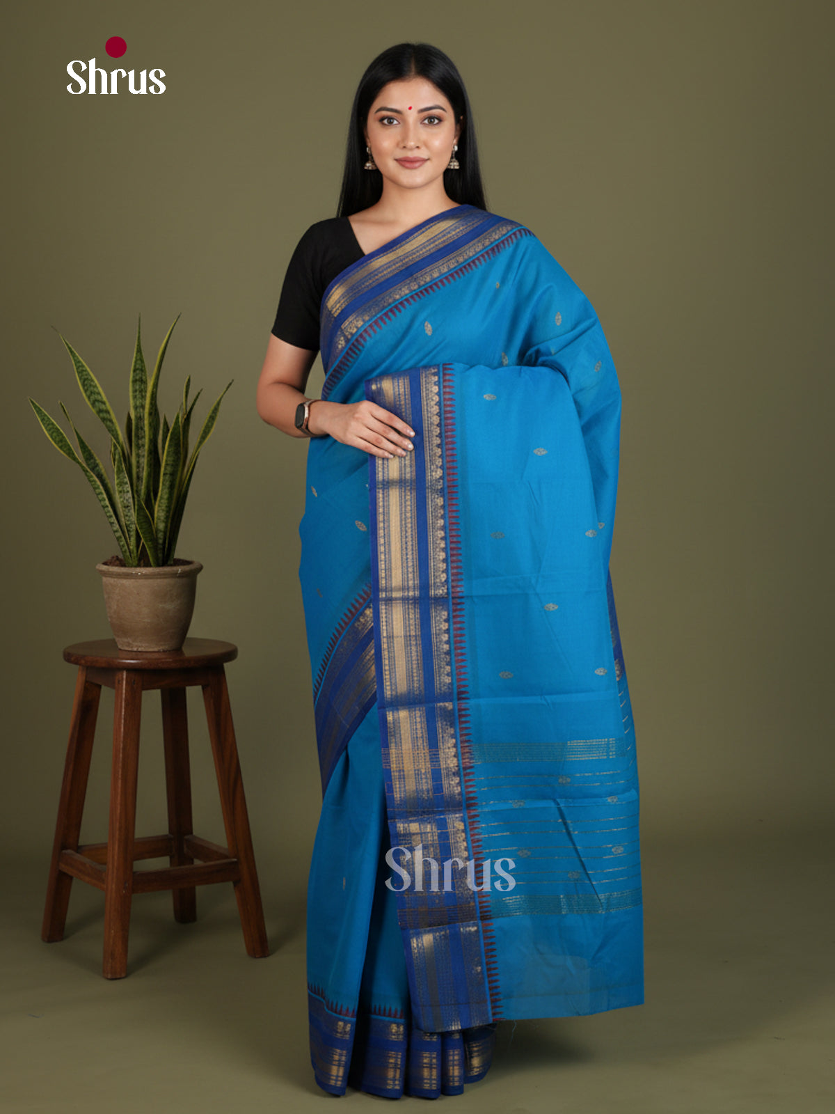 Chettinad Cotton Saree - EES28135