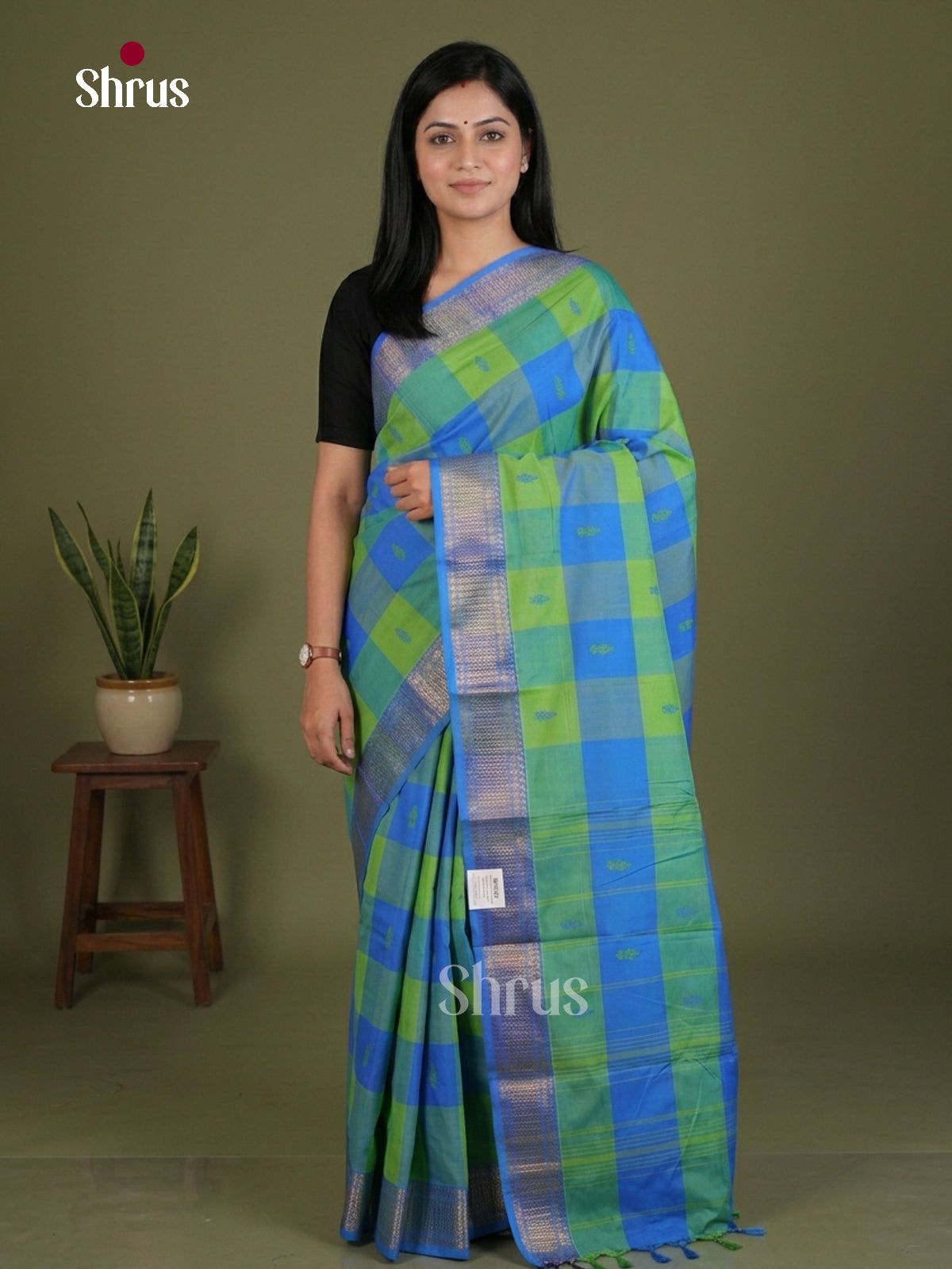 Chettinad Mix Cotton Saree - EES28162