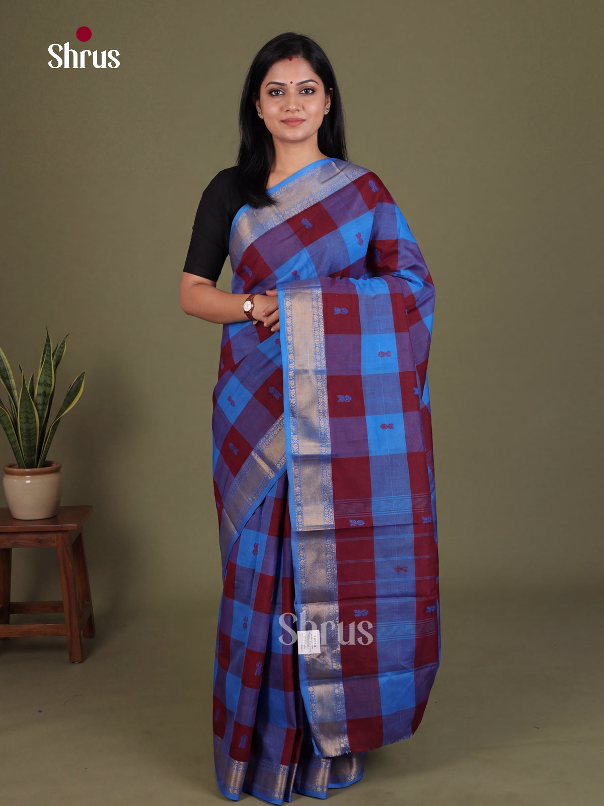 Chettinad Mix Cotton Saree - EES28165