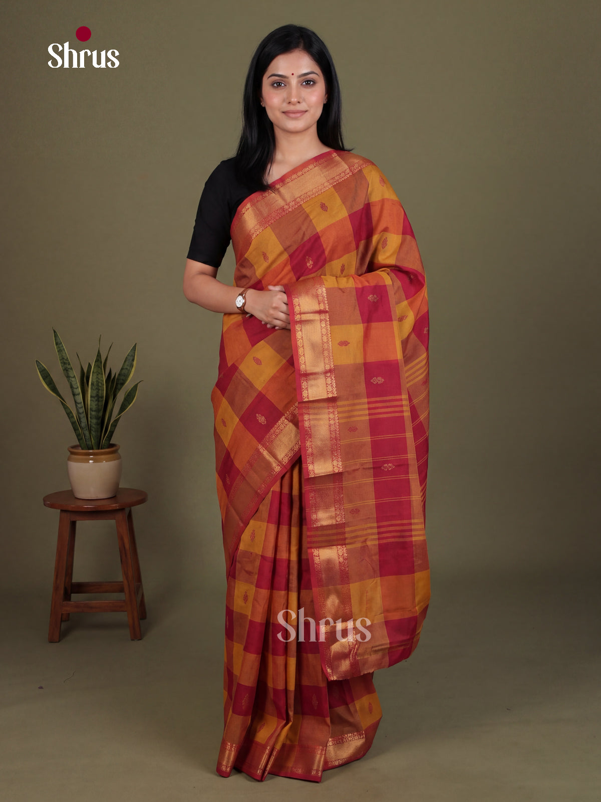Chettinad Mix Cotton Saree - EES28170