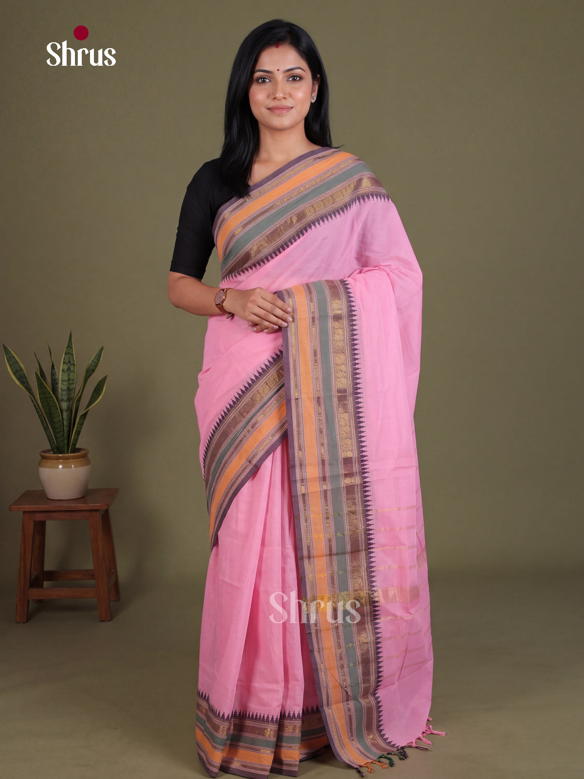 Chettinad Cotton Saree - EES28197
