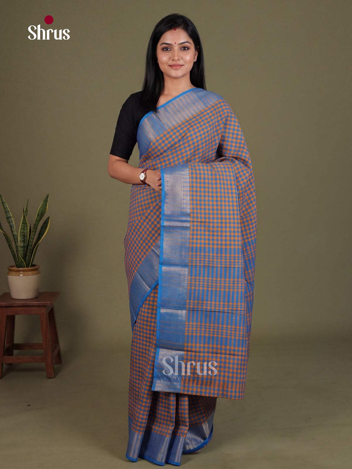 Chettinad Cotton Saree - EES28212