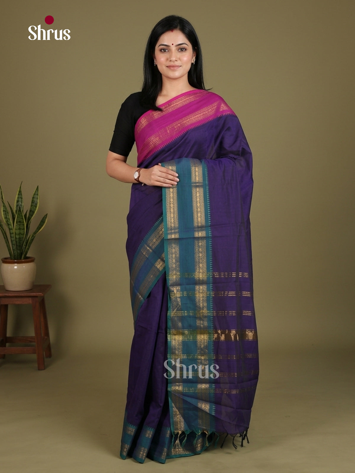 Chettinad Cotton Saree - EES28225