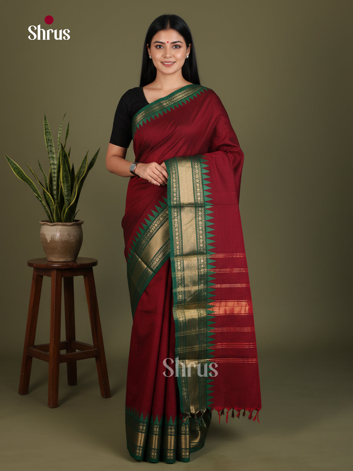Chettinad Cotton Saree - EES28234