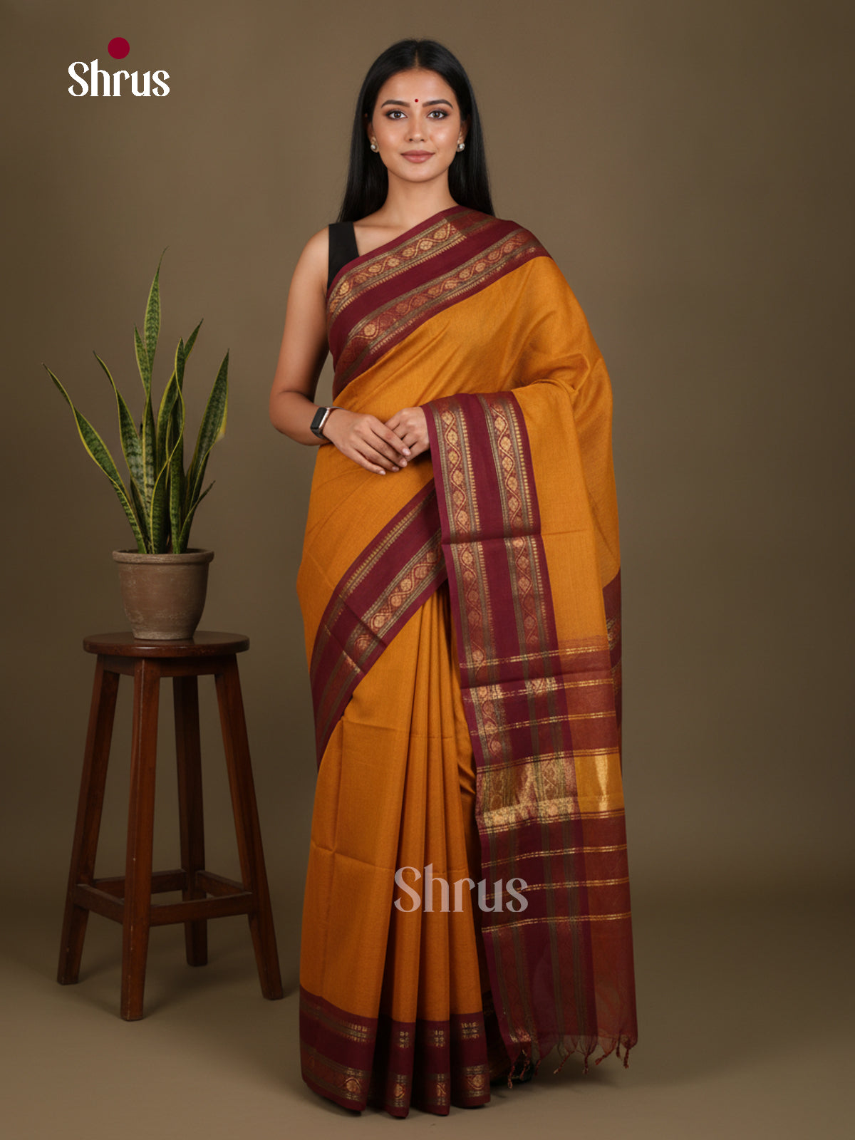 Chettinad Cotton Saree - EES29004 - Shop on Shrus.com
