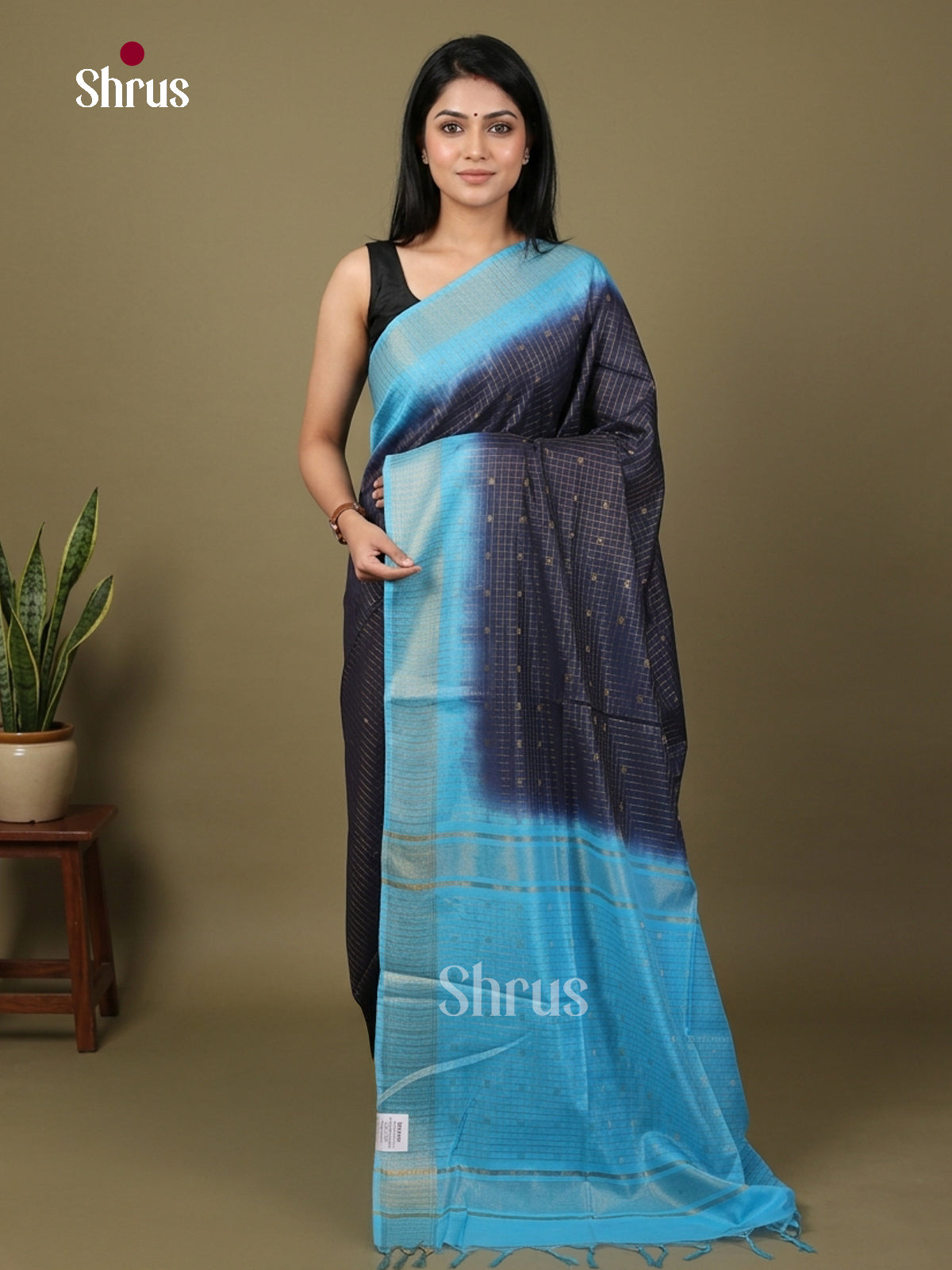 Semi Tussar Saree - EES29017