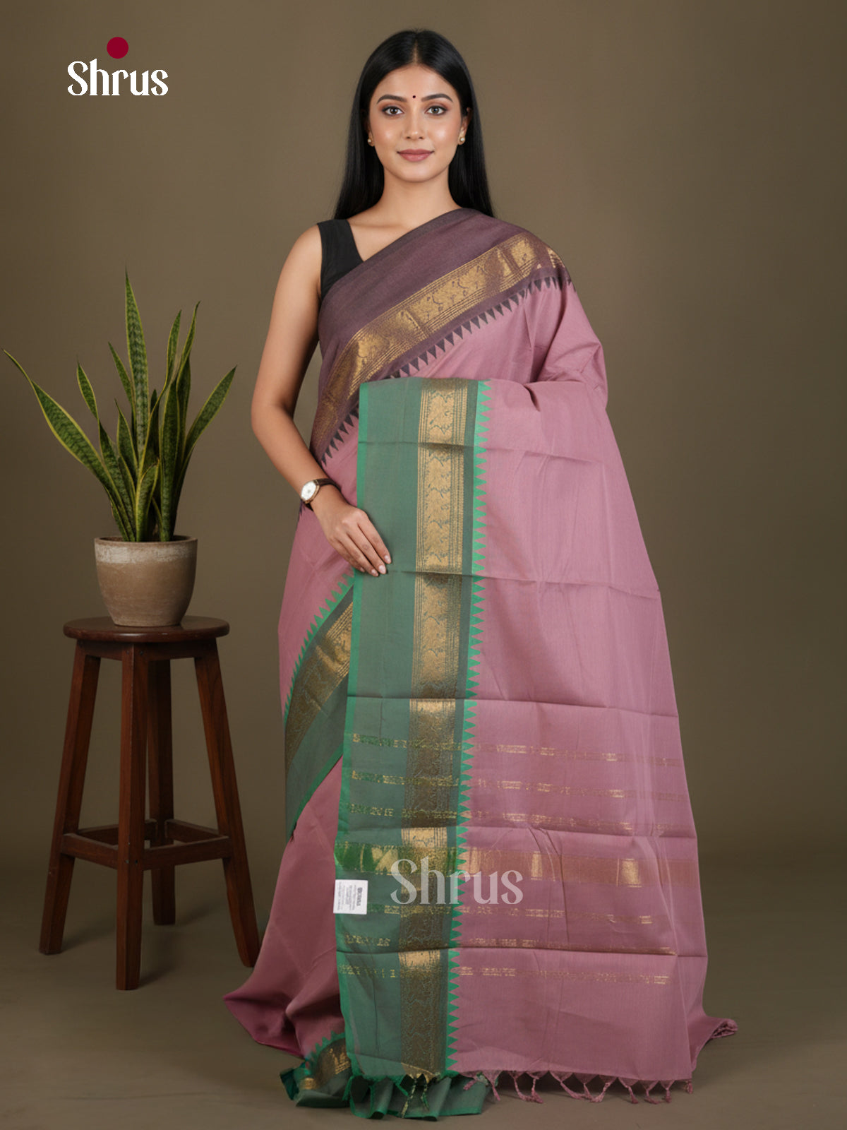 Chettinad Cotton Saree - EES29033 - Shop on Shrus.com