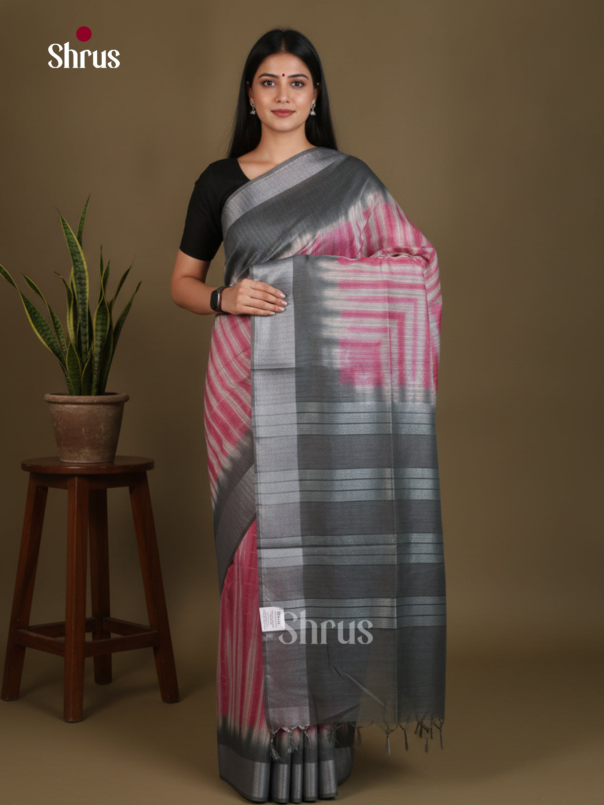 Shibori Saree - EES29052 - Shop on Shrus.com