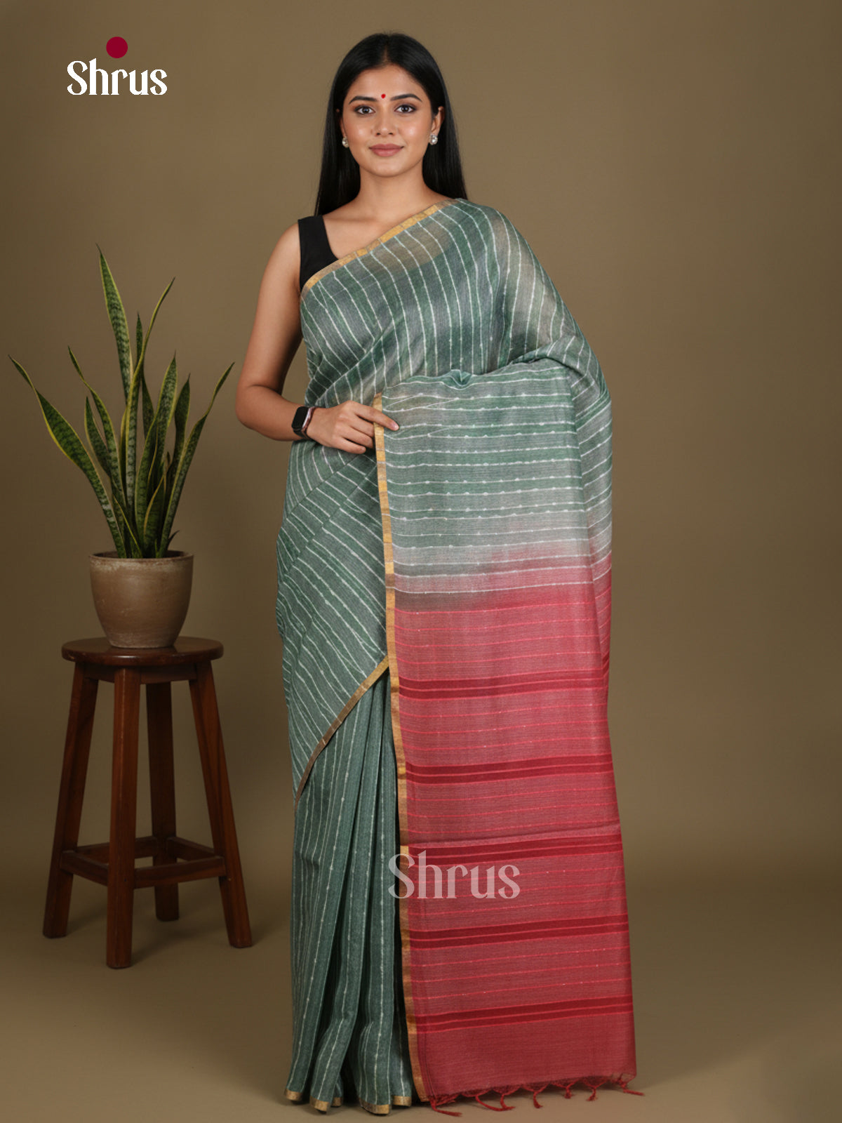 Shibori Saree - EES29062 - Shop on Shrus.com