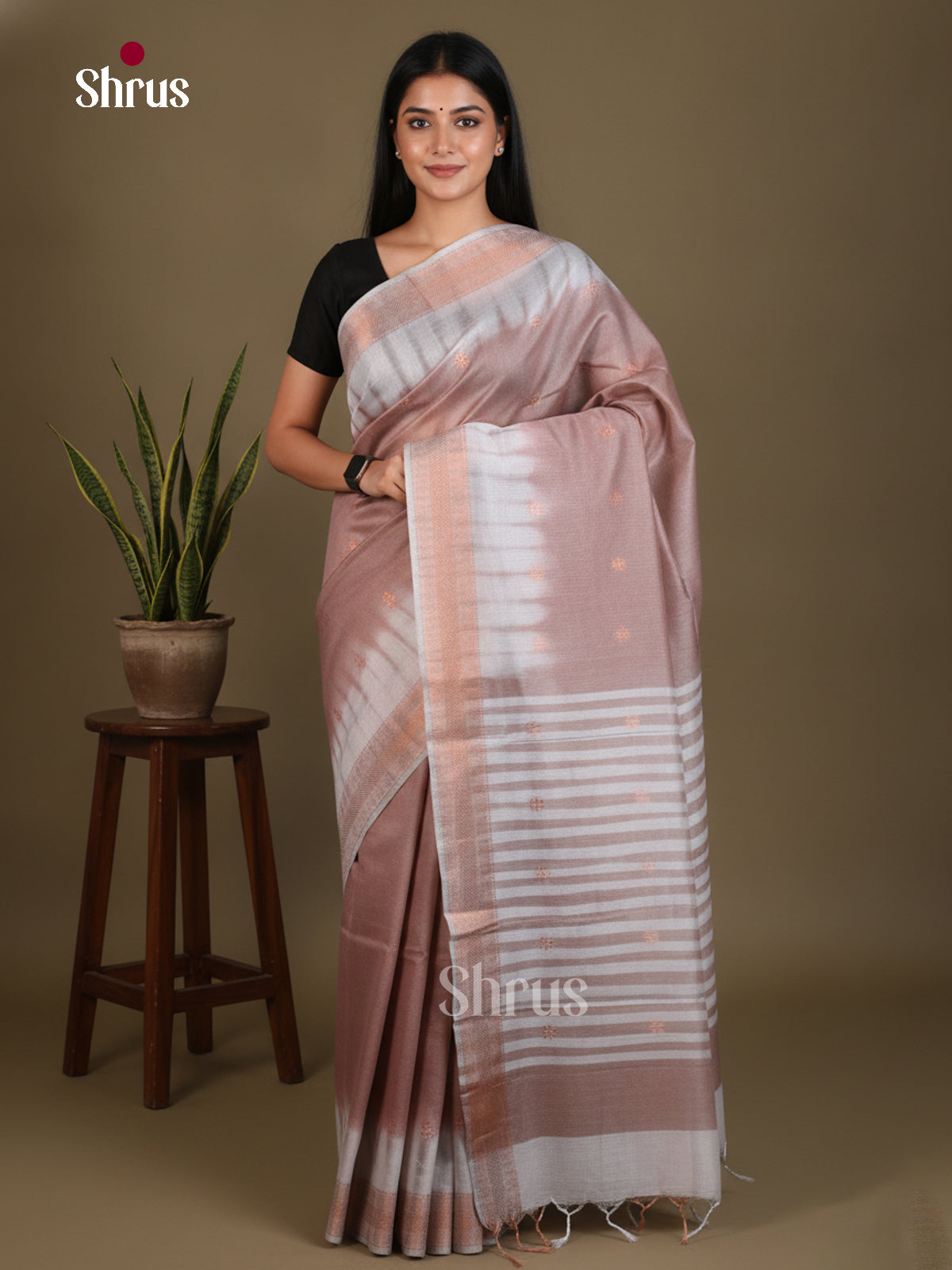 Shibori Saree - EES29495 - Shop on Shrus.com