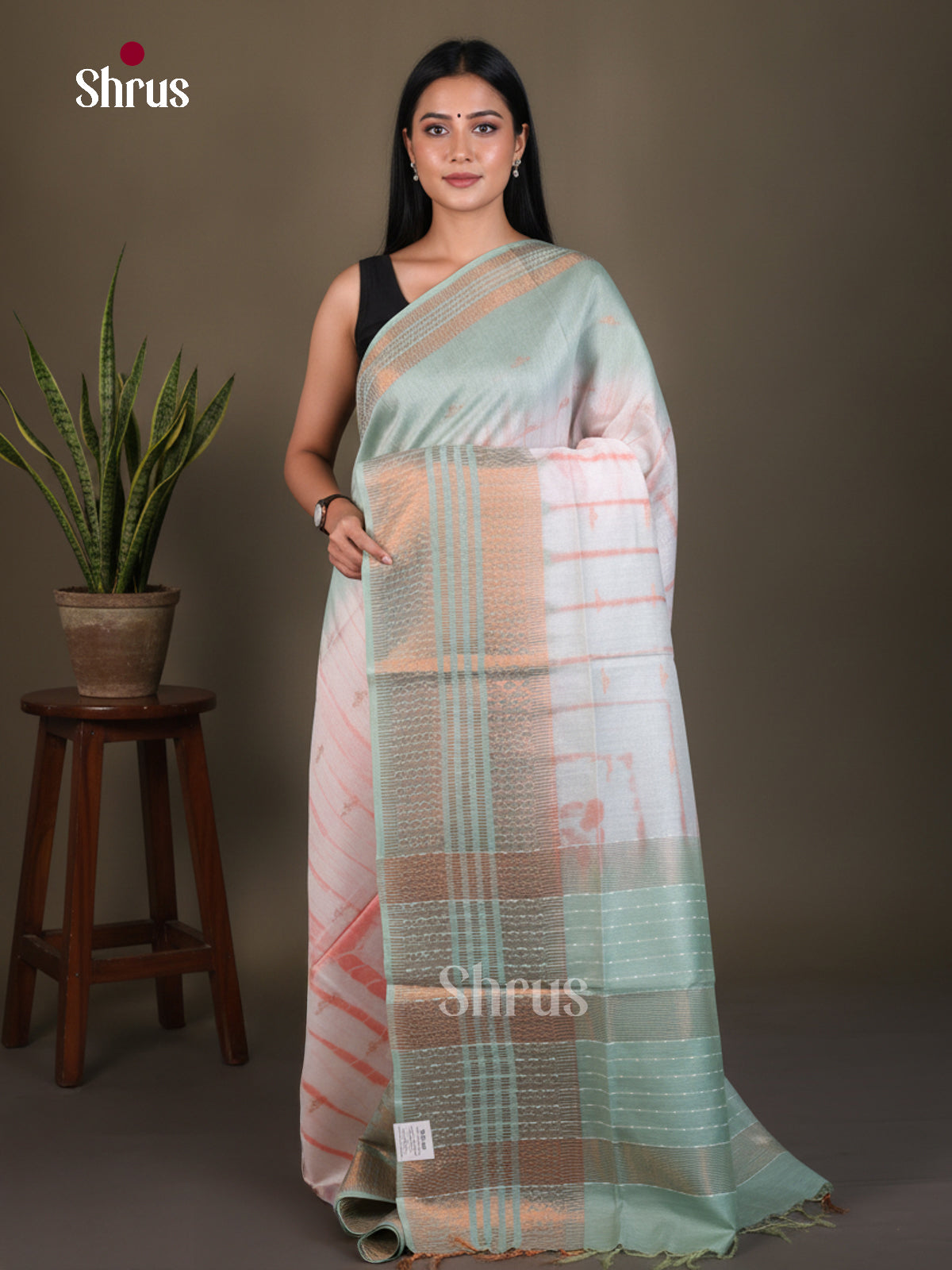 Shibori Saree - EES29500 - Shop on Shrus.com
