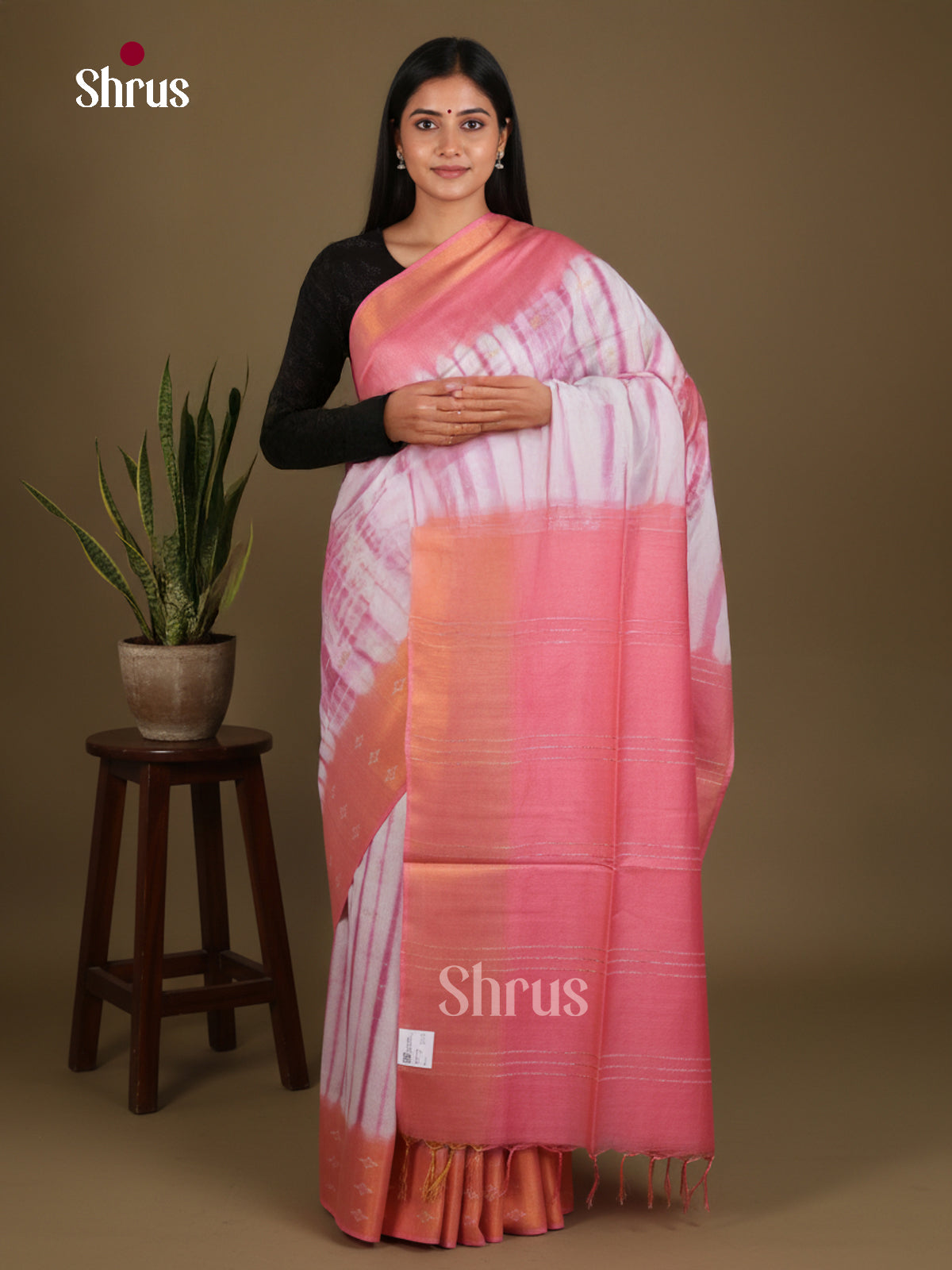 Shibori Saree - EES29520 - Shop on Shrus.com