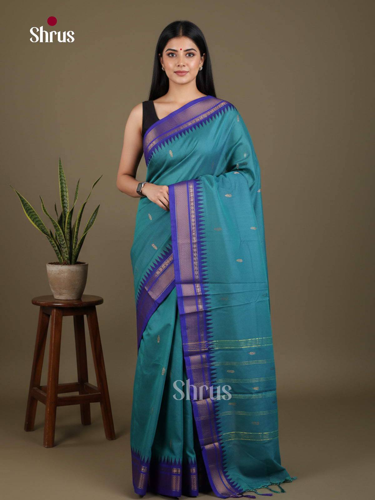 Chettinad Mix Cotton Saree - EES29585