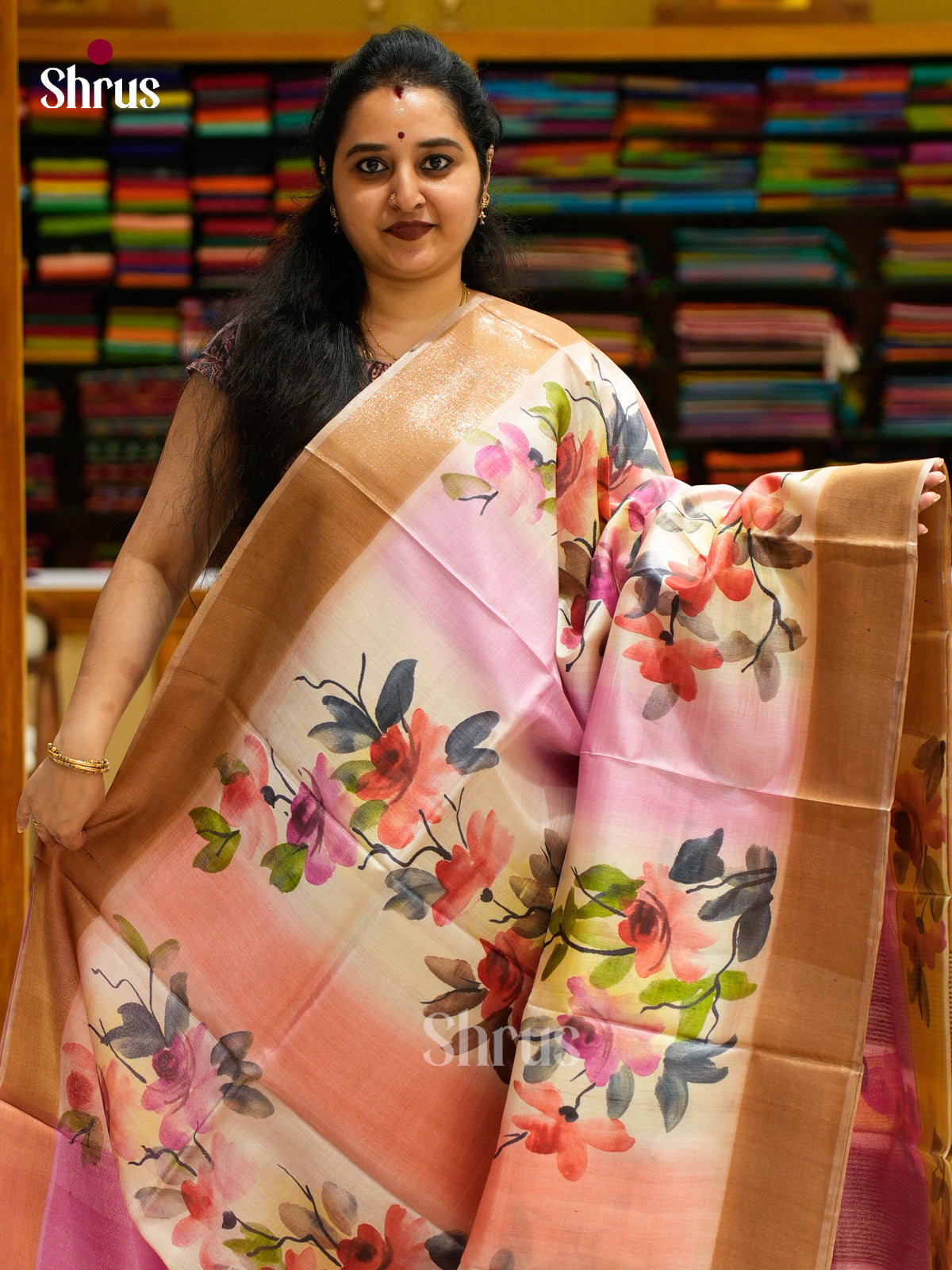 Tussar Saree - EES30112 - Shop on Shrus.com