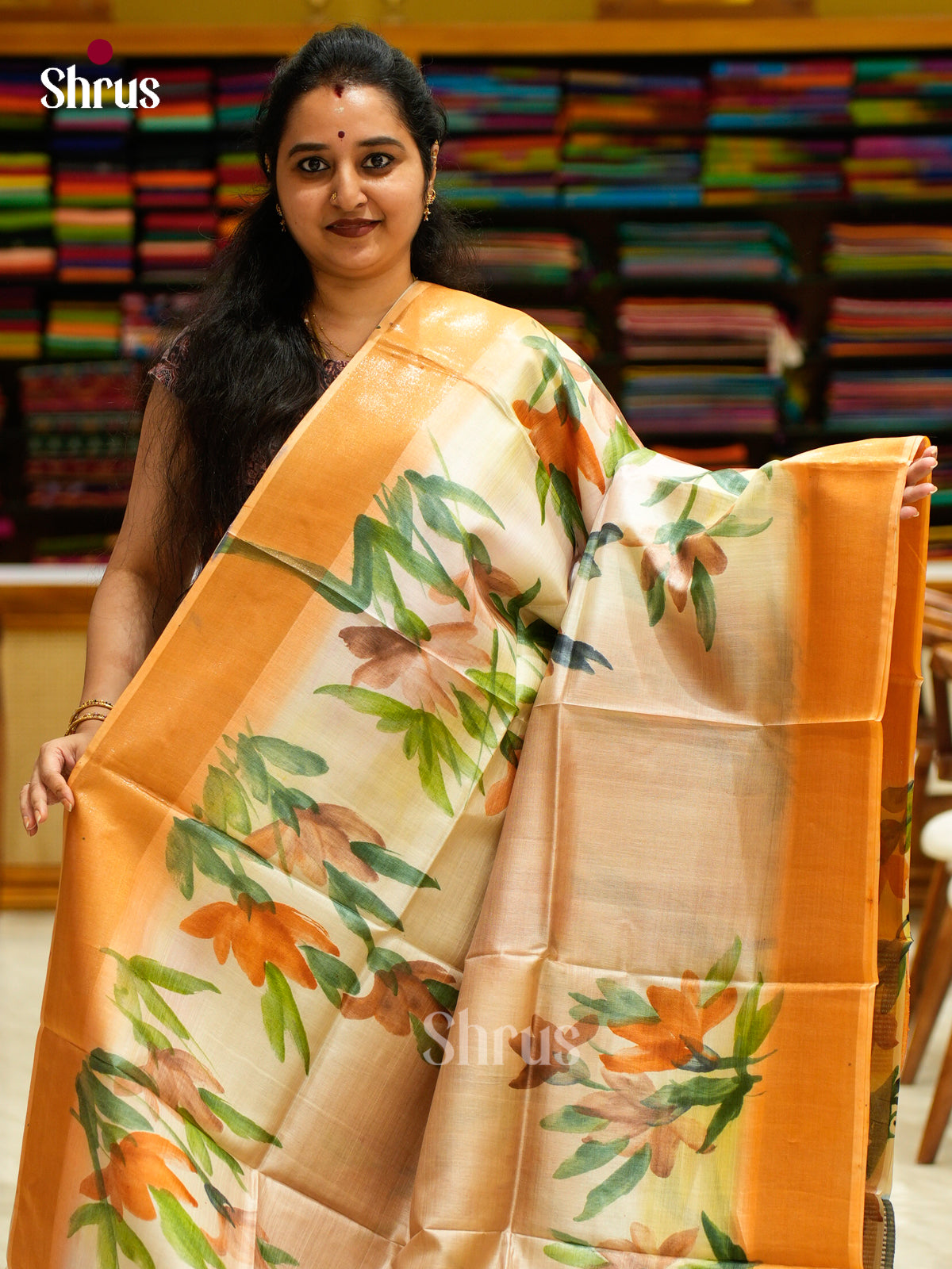 Tussar Saree - EES30114 - Shop on Shrus.com