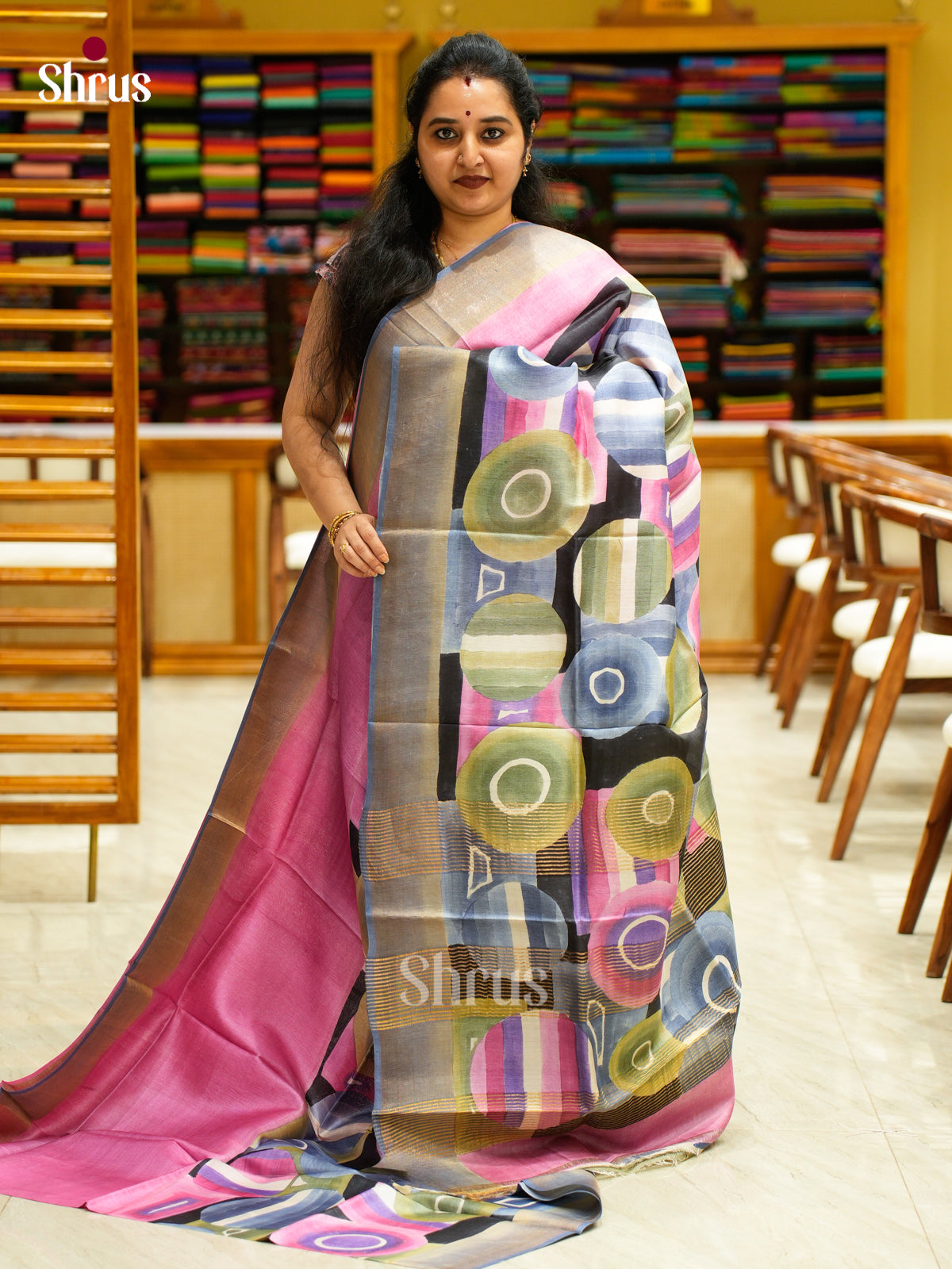Tussar Saree - EES30169 - Shop on Shrus.com