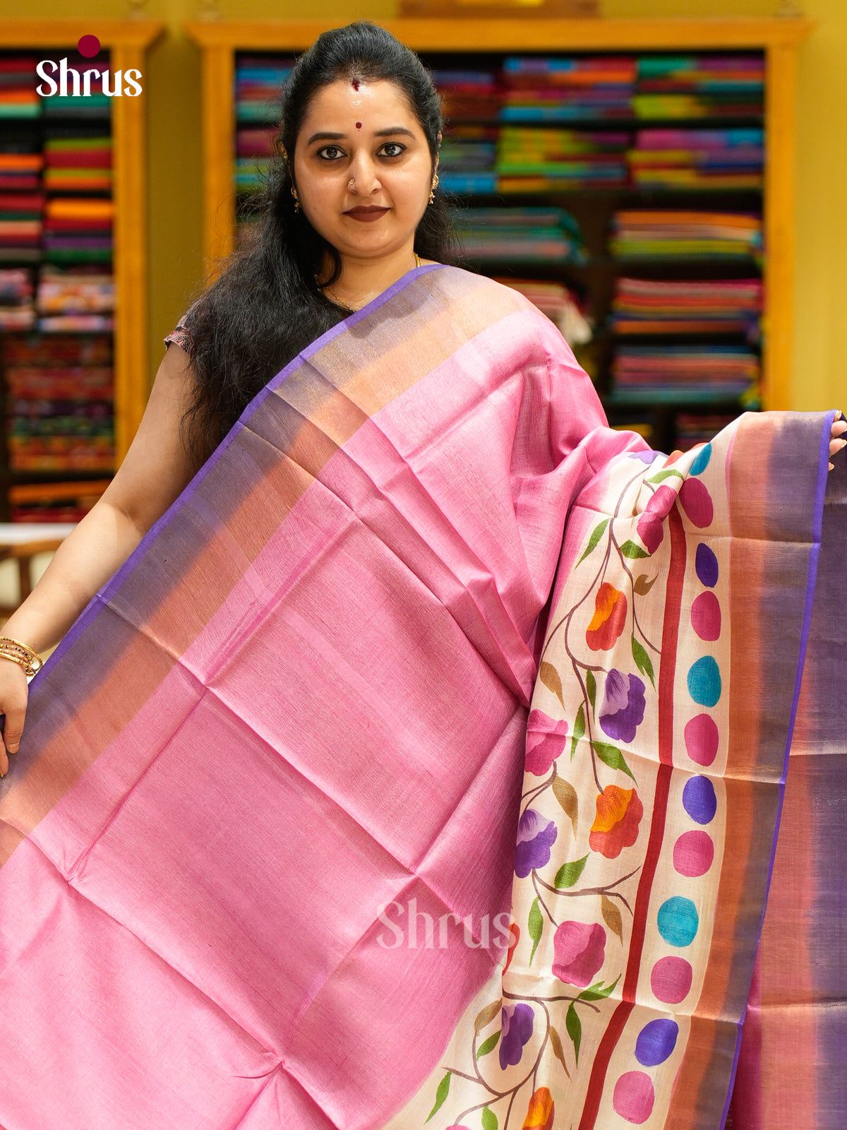 Tussar Saree - EES30182 - Shop on Shrus.com
