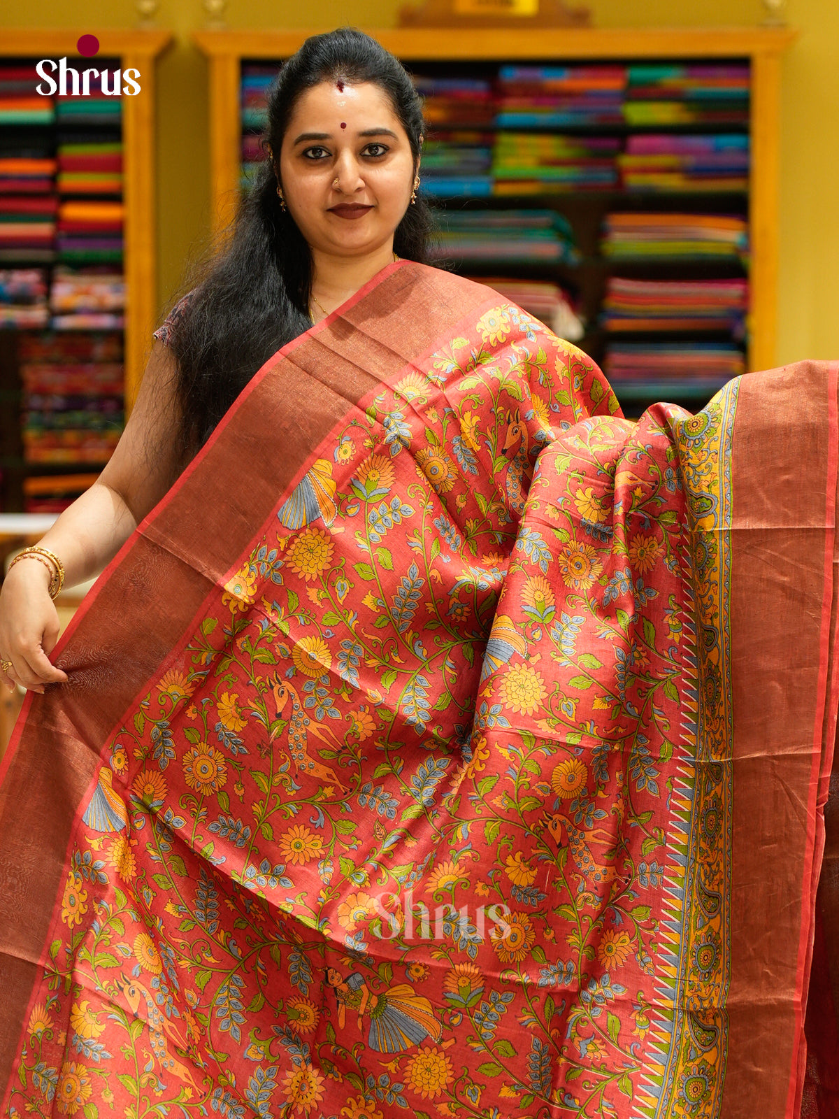 Tussar Saree - EES30215 - Shop on Shrus.com