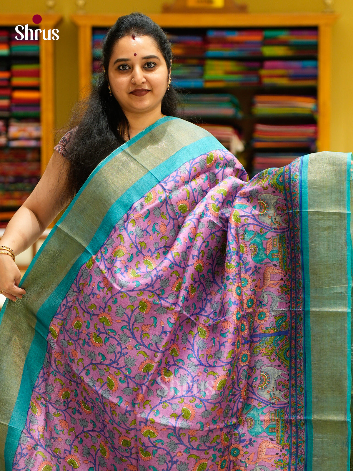 Tussar Saree - EES30225 - Shop on Shrus.com