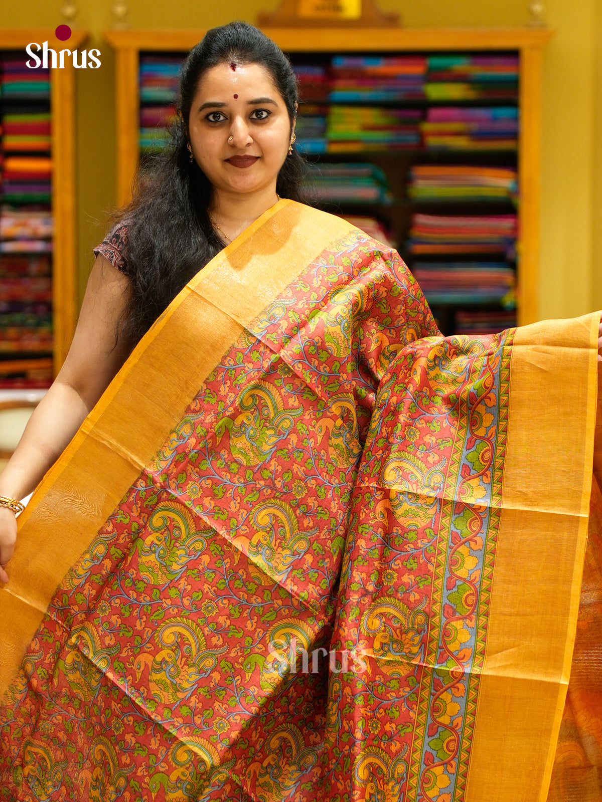 Tussar Saree - EES30226 - Shop on Shrus.com