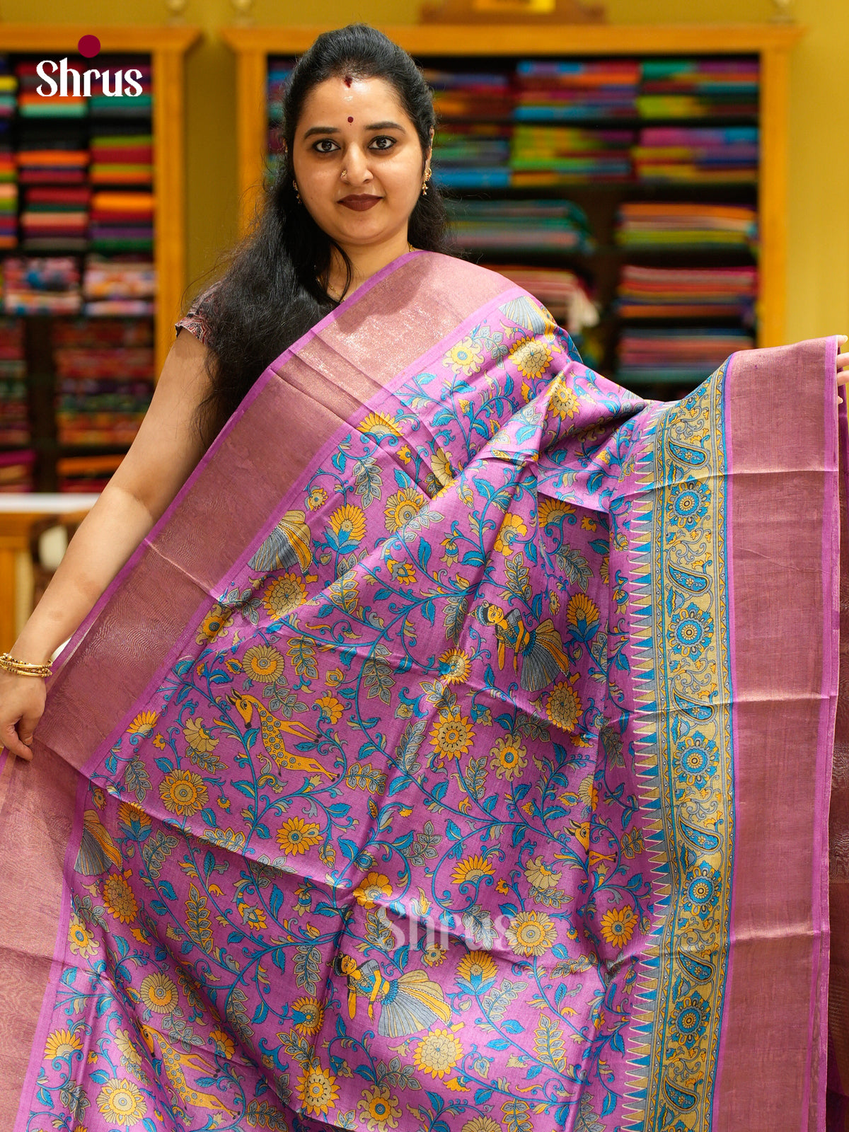 Tussar Saree - EES30229 - Shop on Shrus.com
