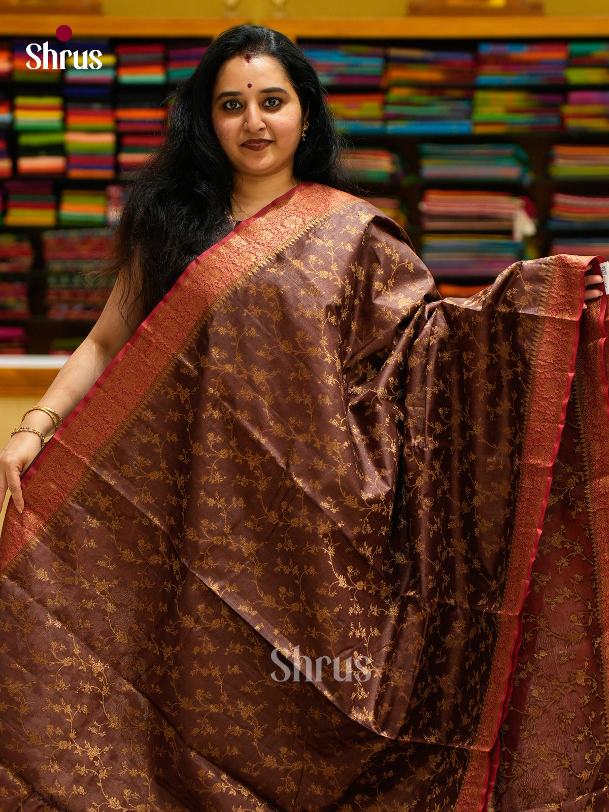 Tussar Saree - EES30298 - Shop on Shrus.com