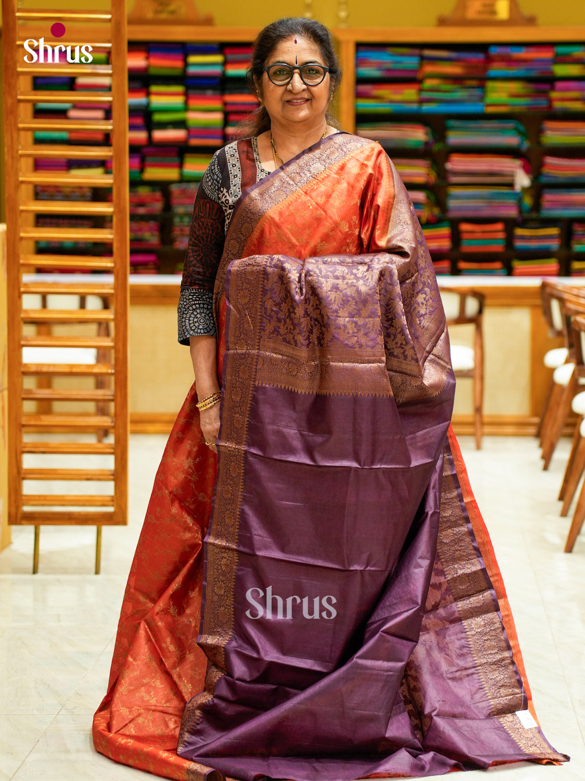 Tussar Saree - EES30299 - Shop on Shrus.com
