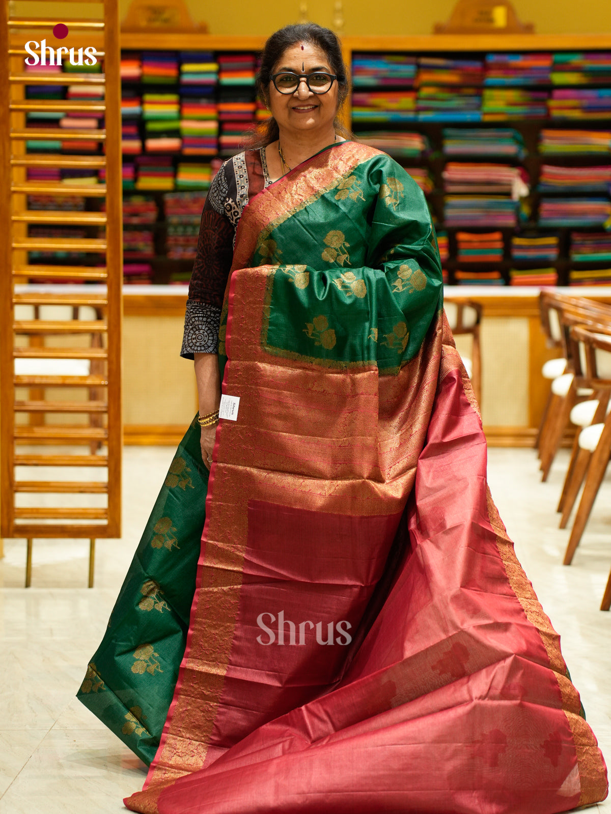 Tussar Saree - EES30308 - Shop on Shrus.com