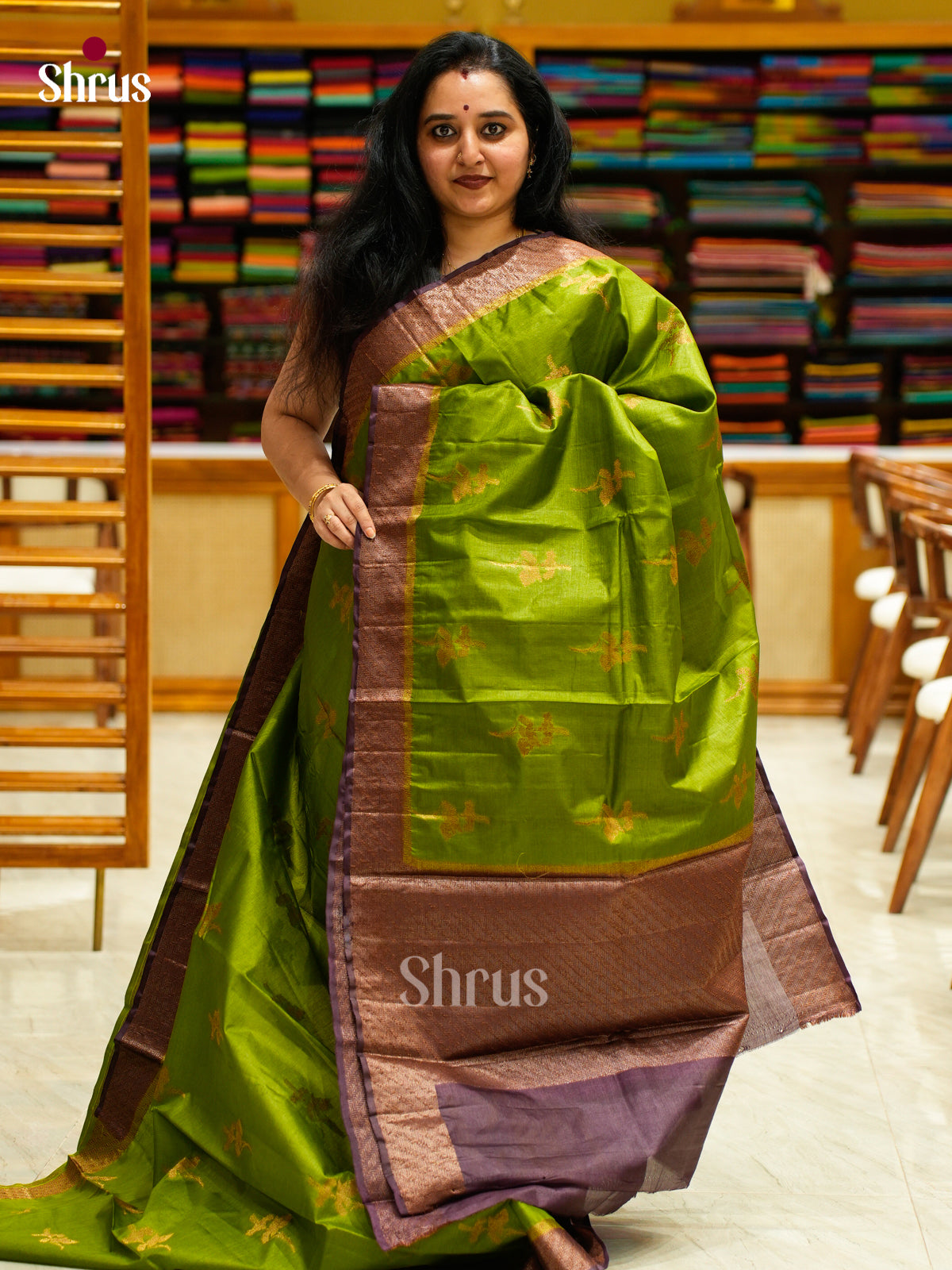 Tussar Saree - EES30311 - Shop on Shrus.com