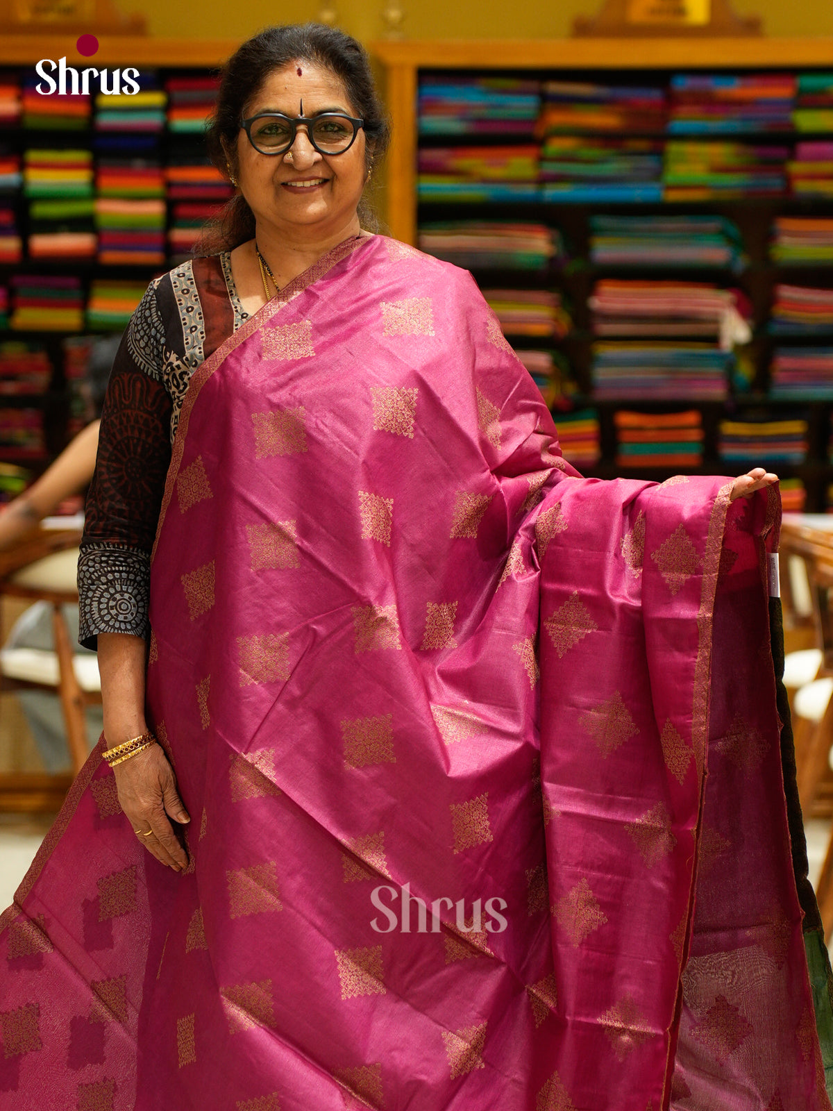 Tussar Saree - EES30315 - Shop on Shrus.com