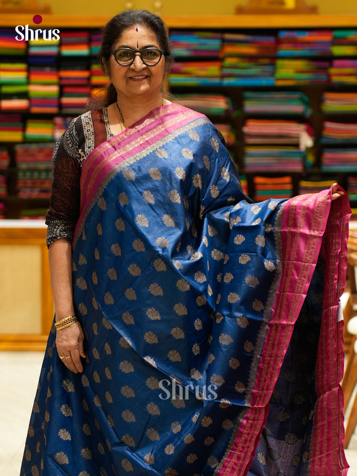 Tussar Saree - EES30320 - Shop on Shrus.com