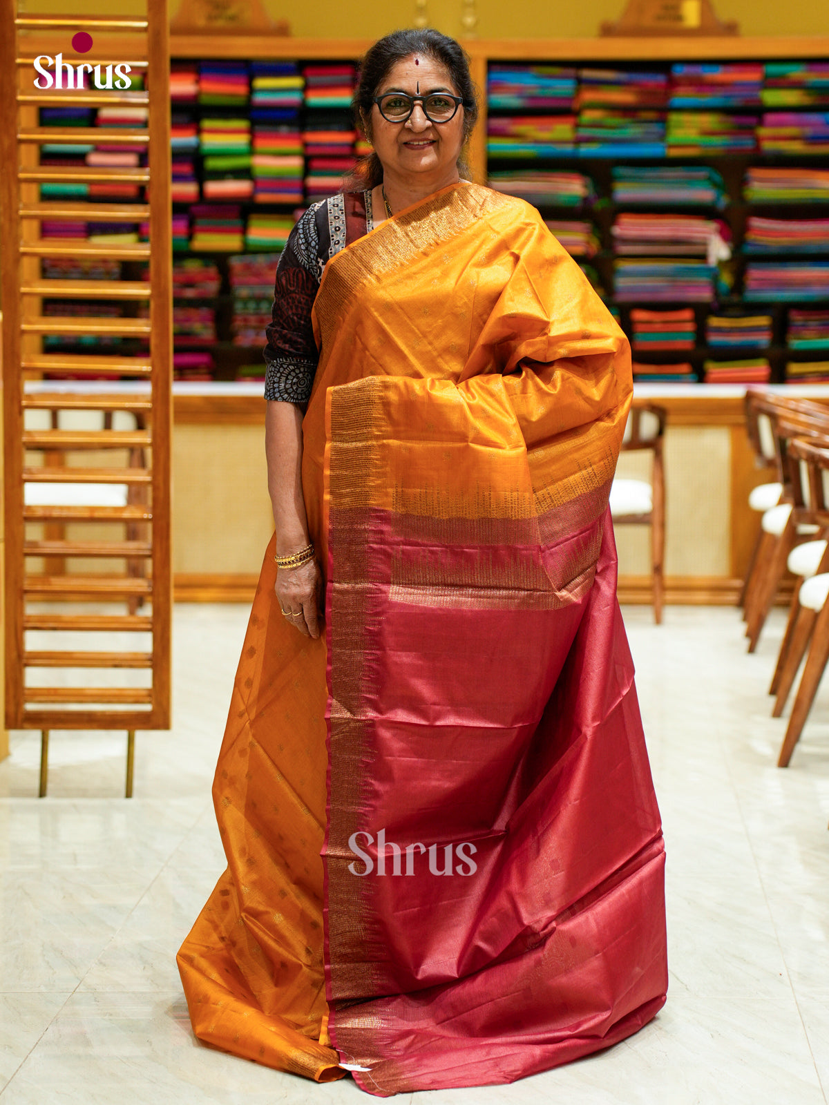 Tussar Saree - EES30325 - Shop on Shrus.com