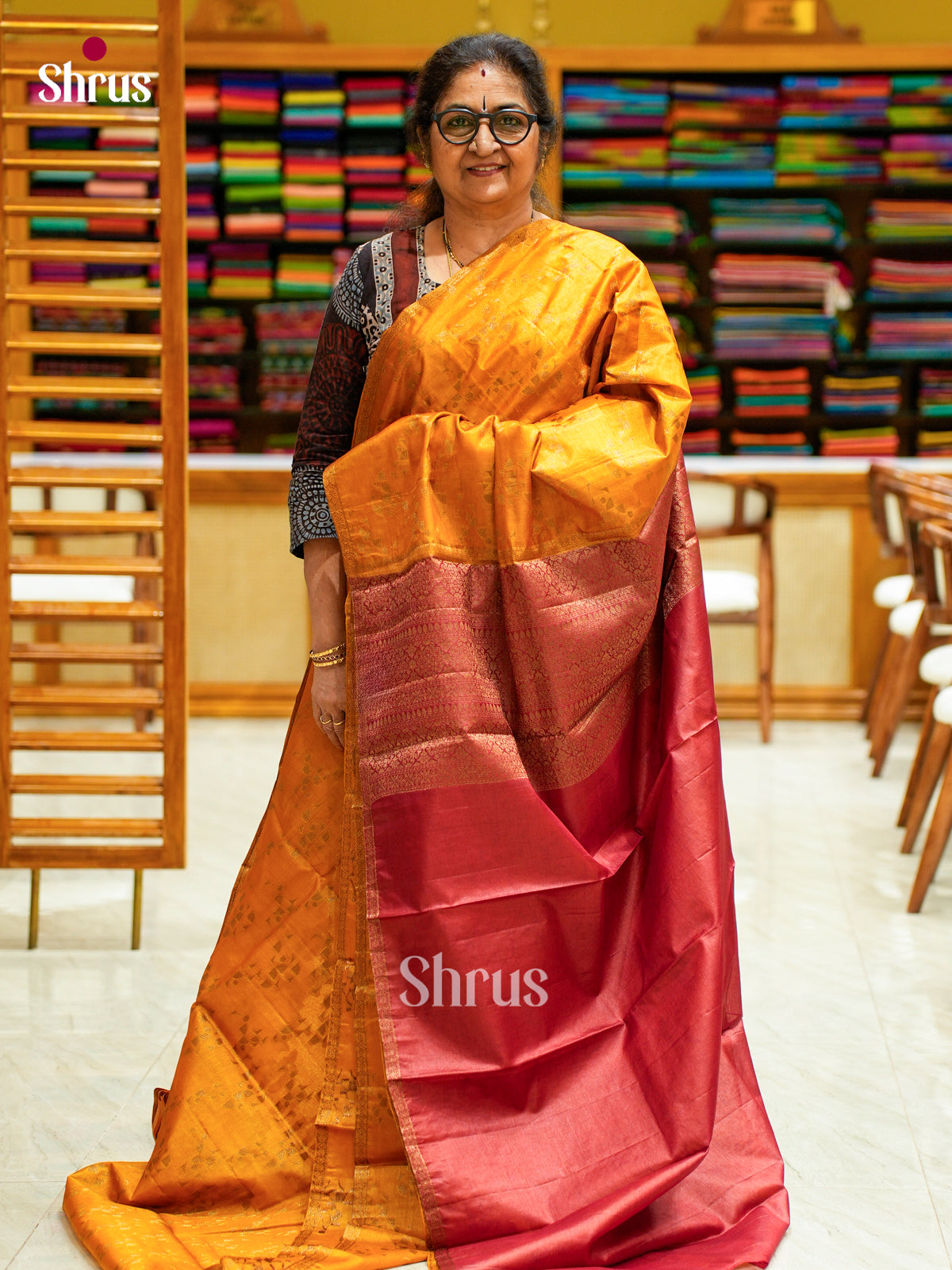 Tussar Saree - EES30327 - Shop on Shrus.com