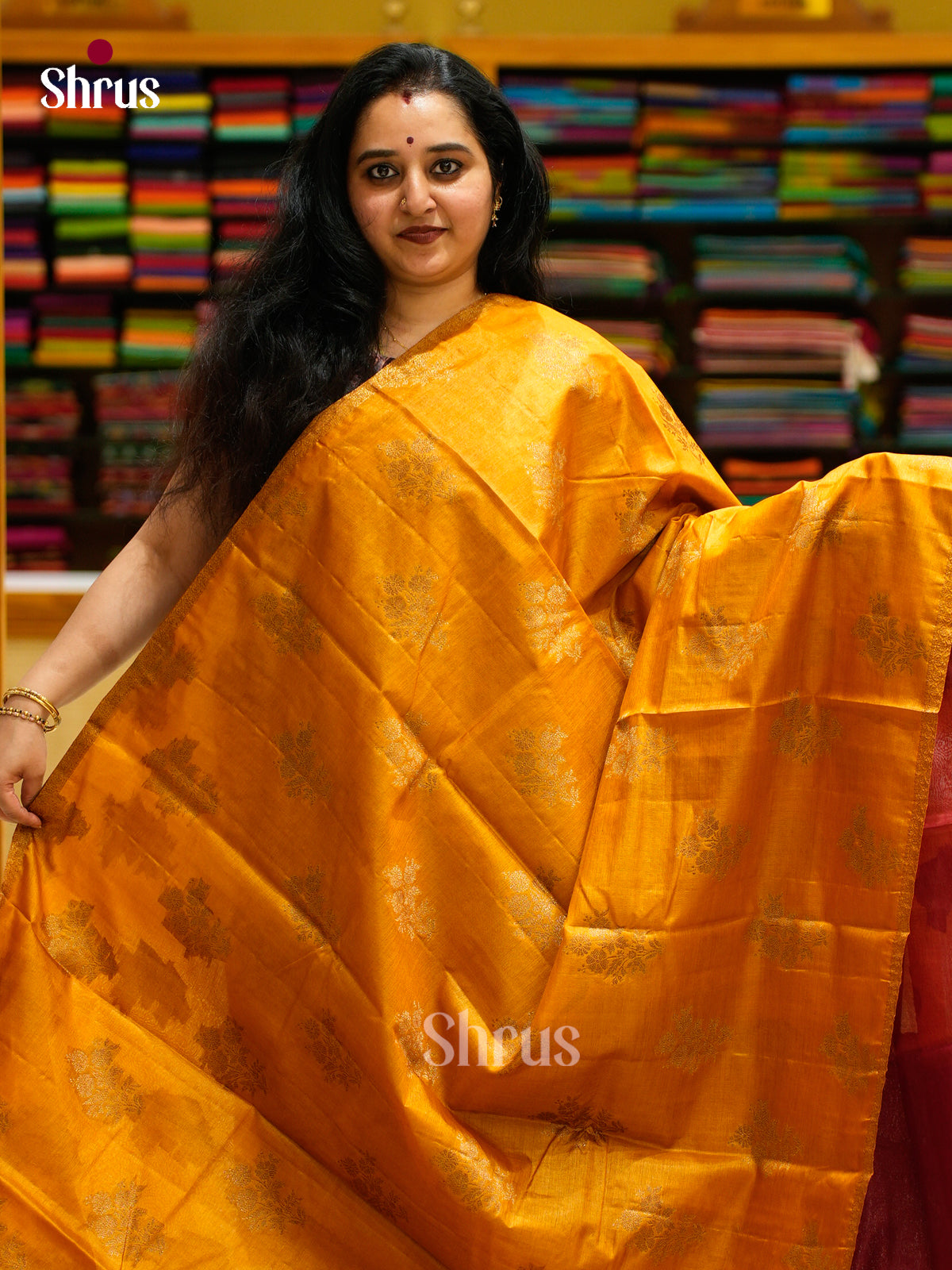 Tussar Saree - EES30338 - Shop on Shrus.com