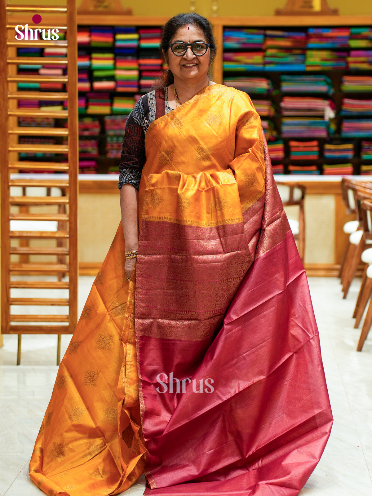 Tussar Saree - EES30342 - Shop on Shrus.com