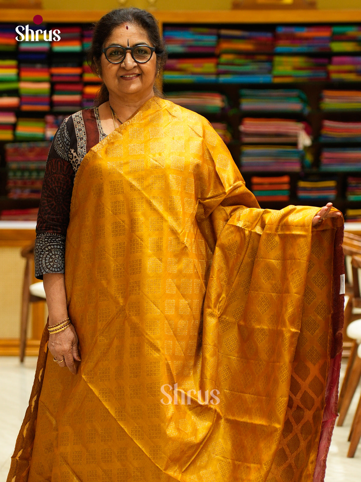 Tussar Saree - EES30344 - Shop on Shrus.com